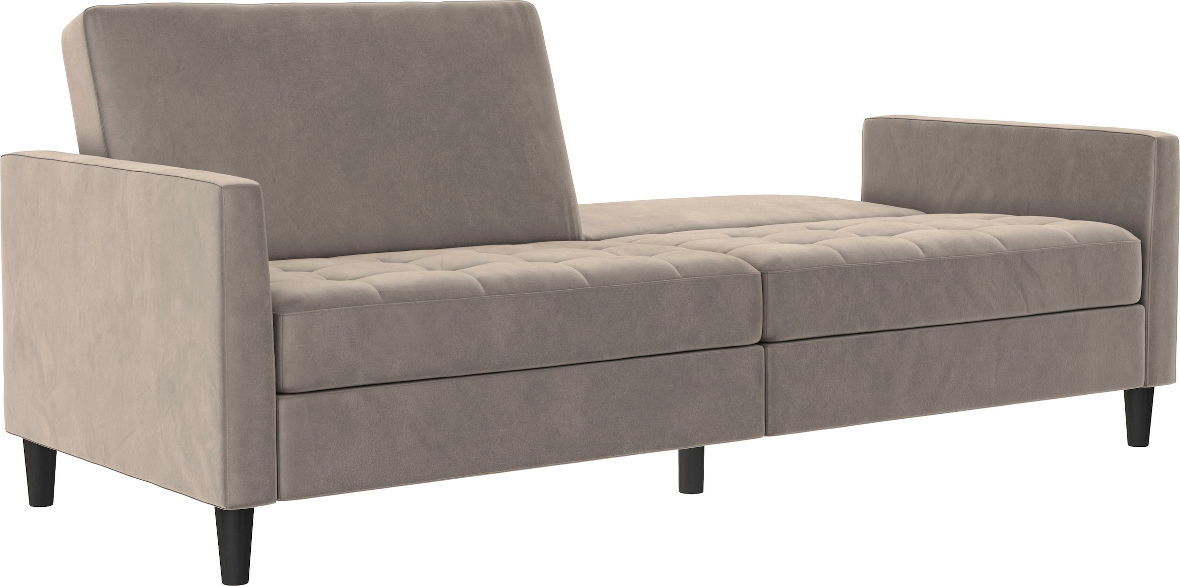 Dorel Home 3-places »Presley« Sofa mit Bett-Funktion und verstellbarer Rückenlehne