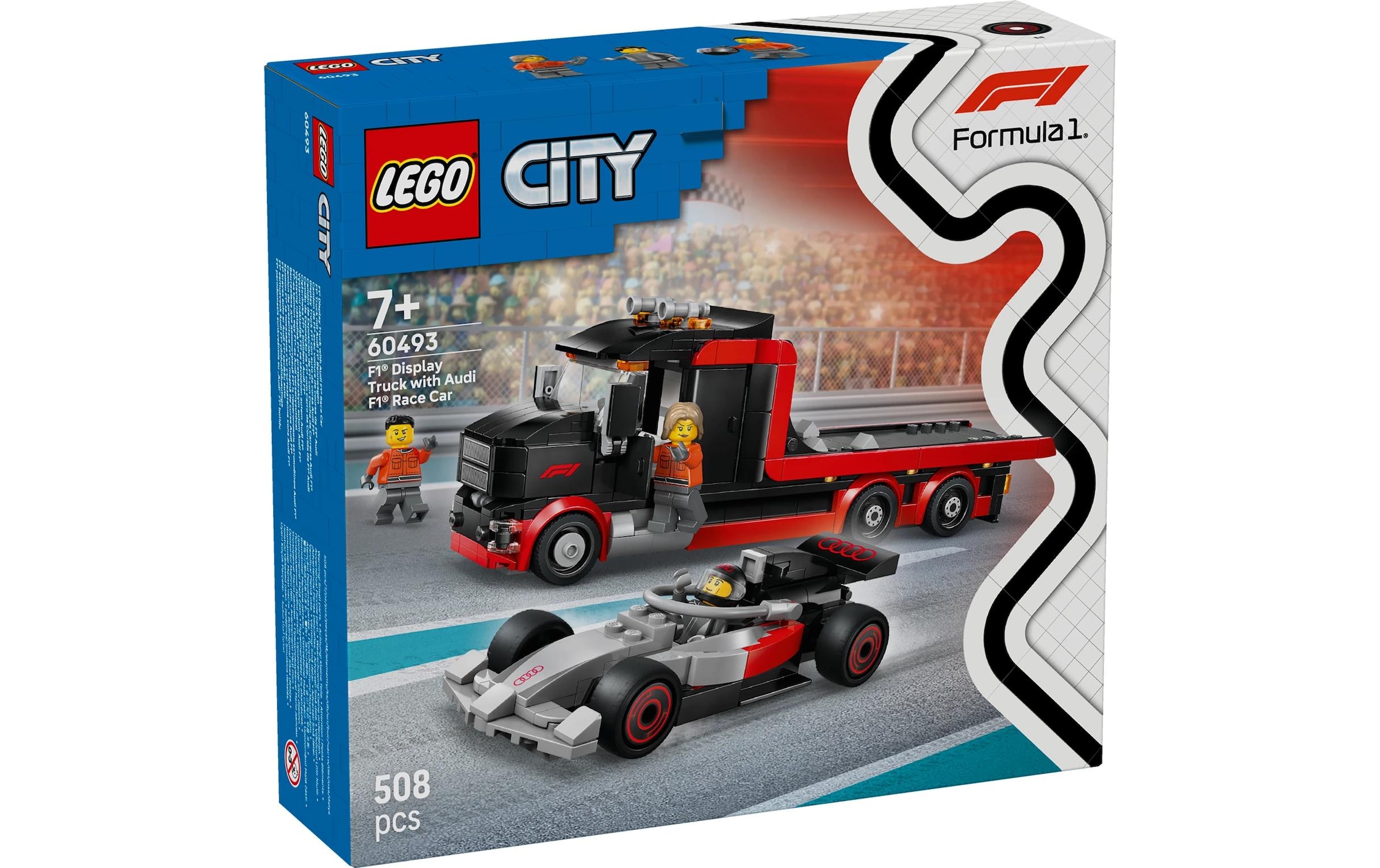 LEGO® Pions de construction »F1 Truck mit Audi F1 Rennwagen (60493), LEGO City«
