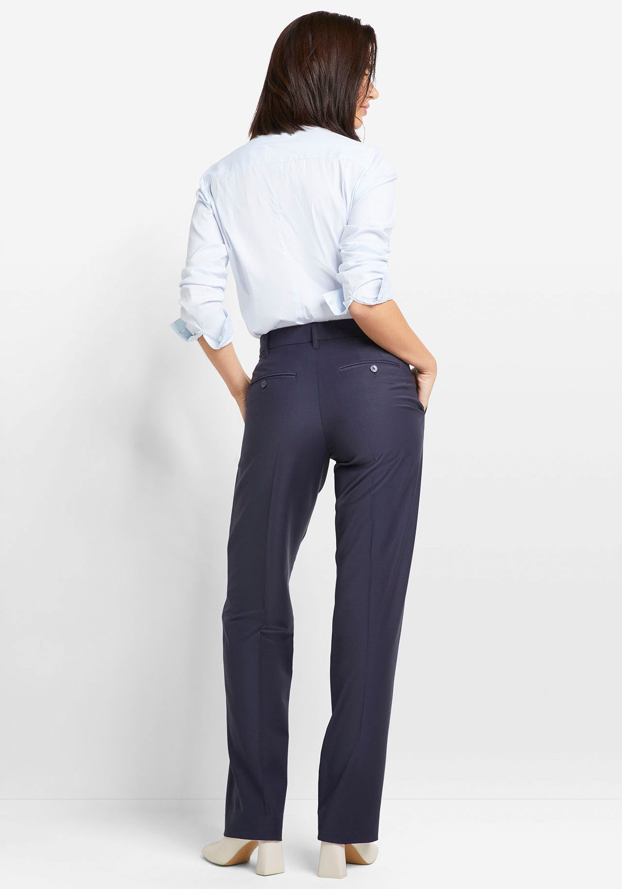 Cinque Hemdbluse »CIPAPER« Mit Markenlabelplättchen am Saum