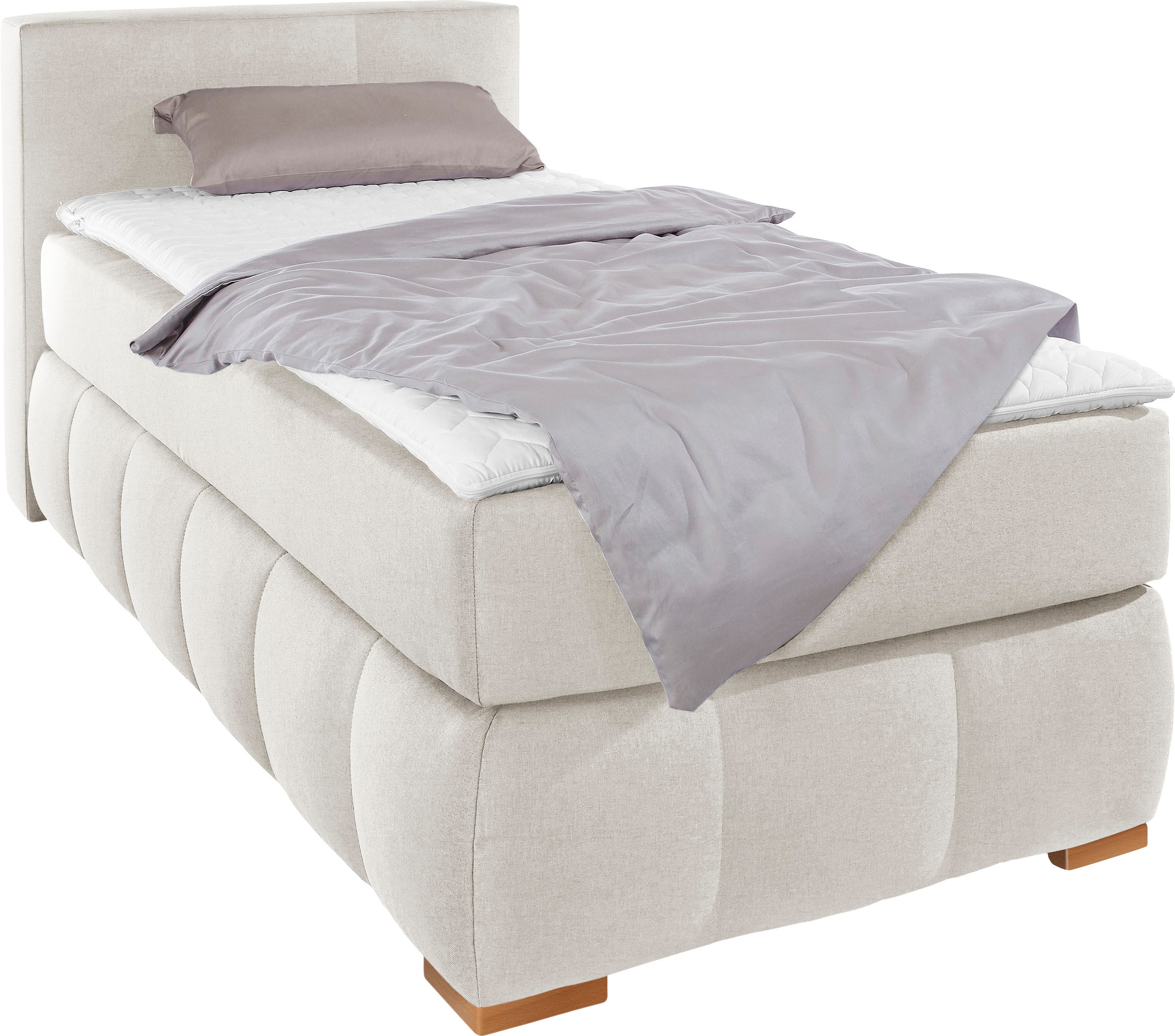 Home affaire Boxspringbett »Chelles« inkl. Kaltschaumtopper, in 5 Breiten und 3 Matratzenarten