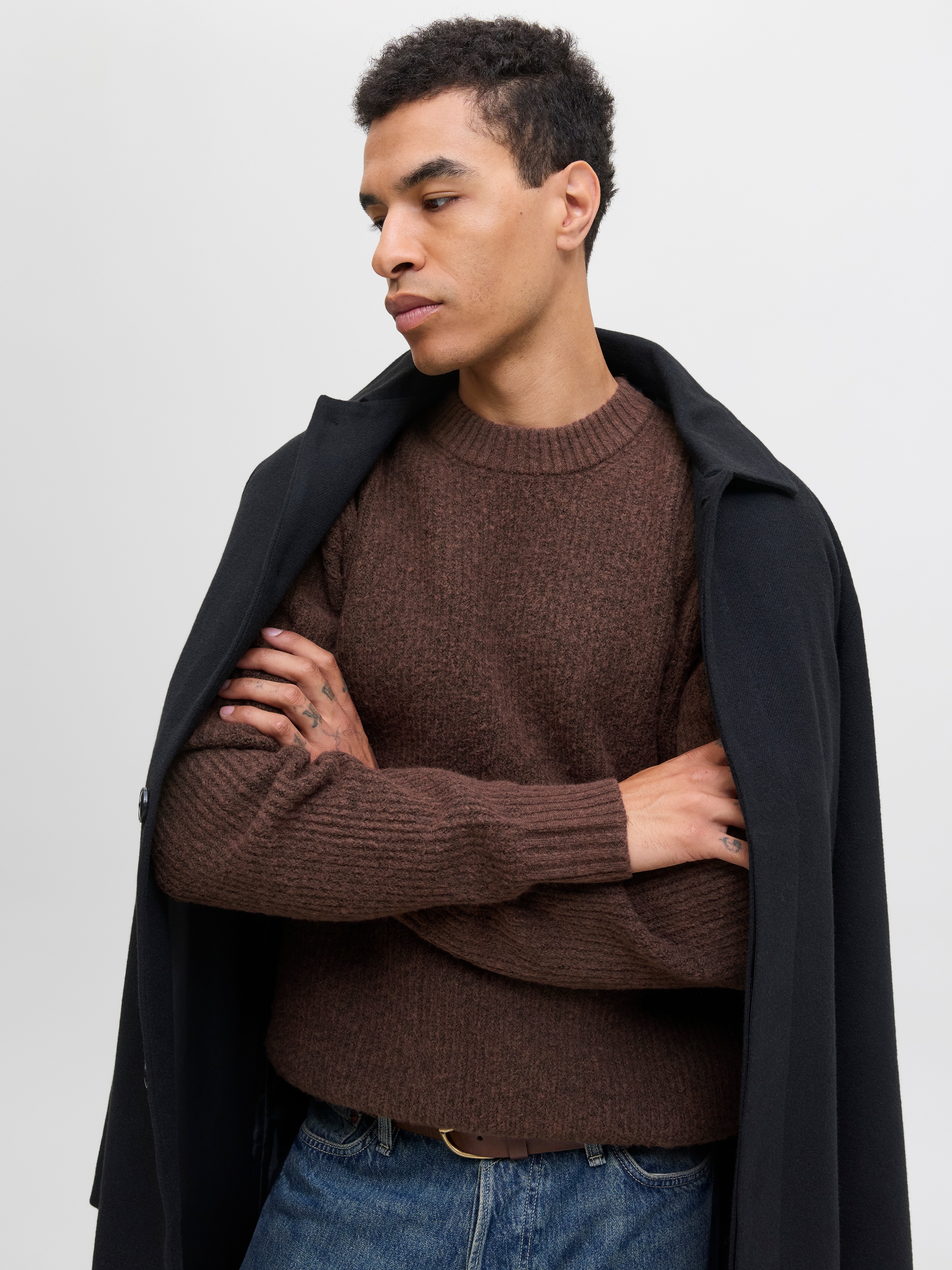 Jack & Jones Strickpullover »JORYORK OLLIE KNIT CREW NECK«