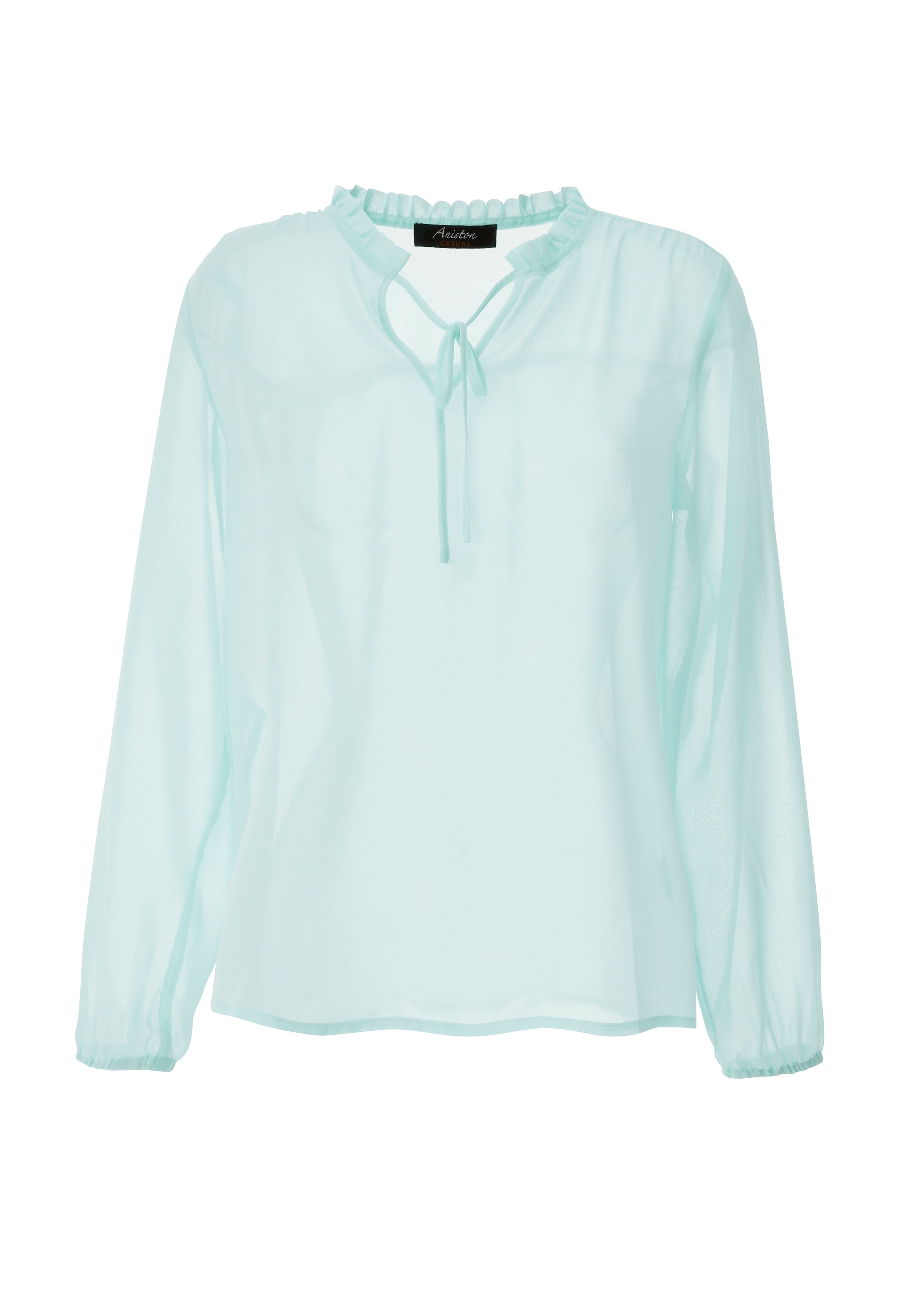Aniston CASUAL Blouse à enfiler im trendigen Pastell - NEUE KOLLEKTION