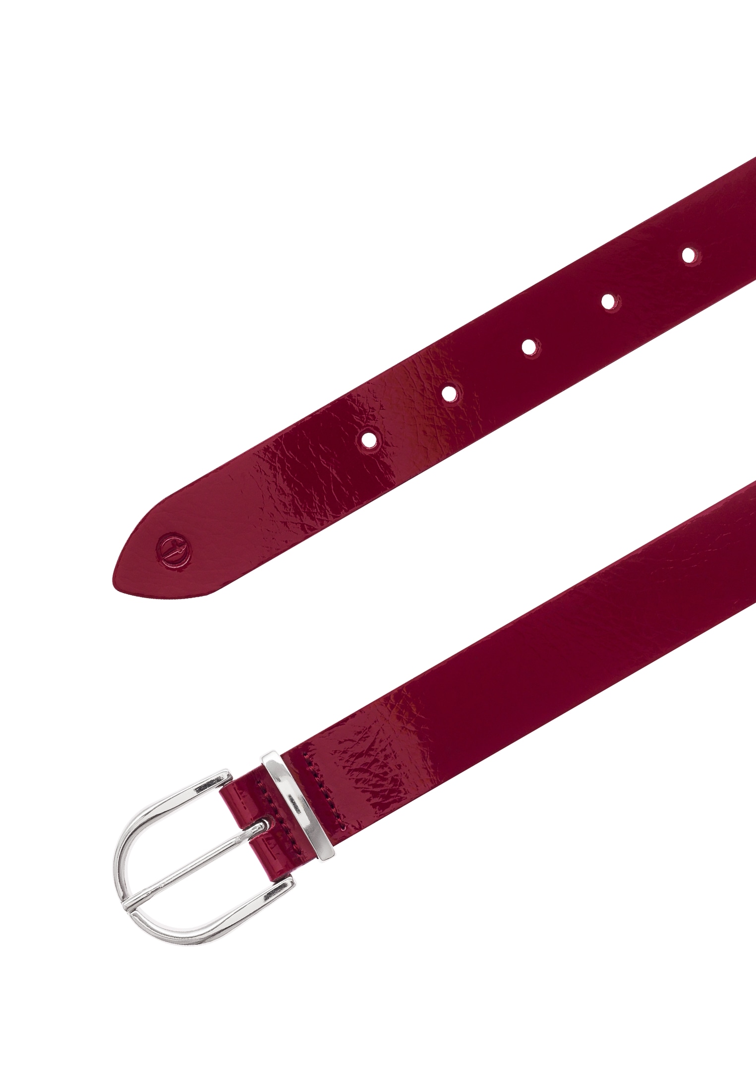 Tamaris Ceinture en cuir »"Ellen Silver"« 1 cuis 3 cm breit, mit Crasheffekt, klassische Dornschnalle