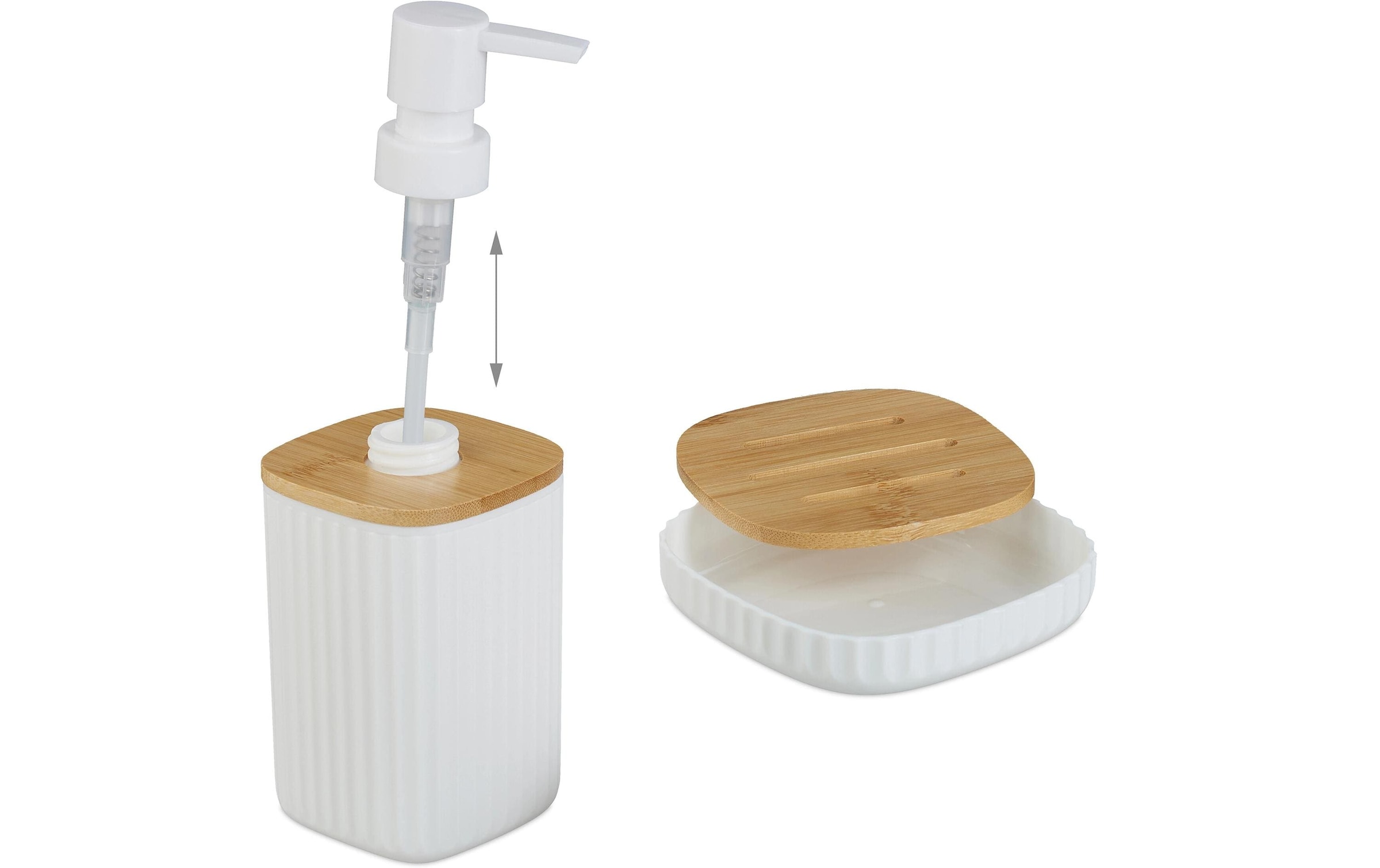 relaxdays Badaccessoire-Set »6-teilig«