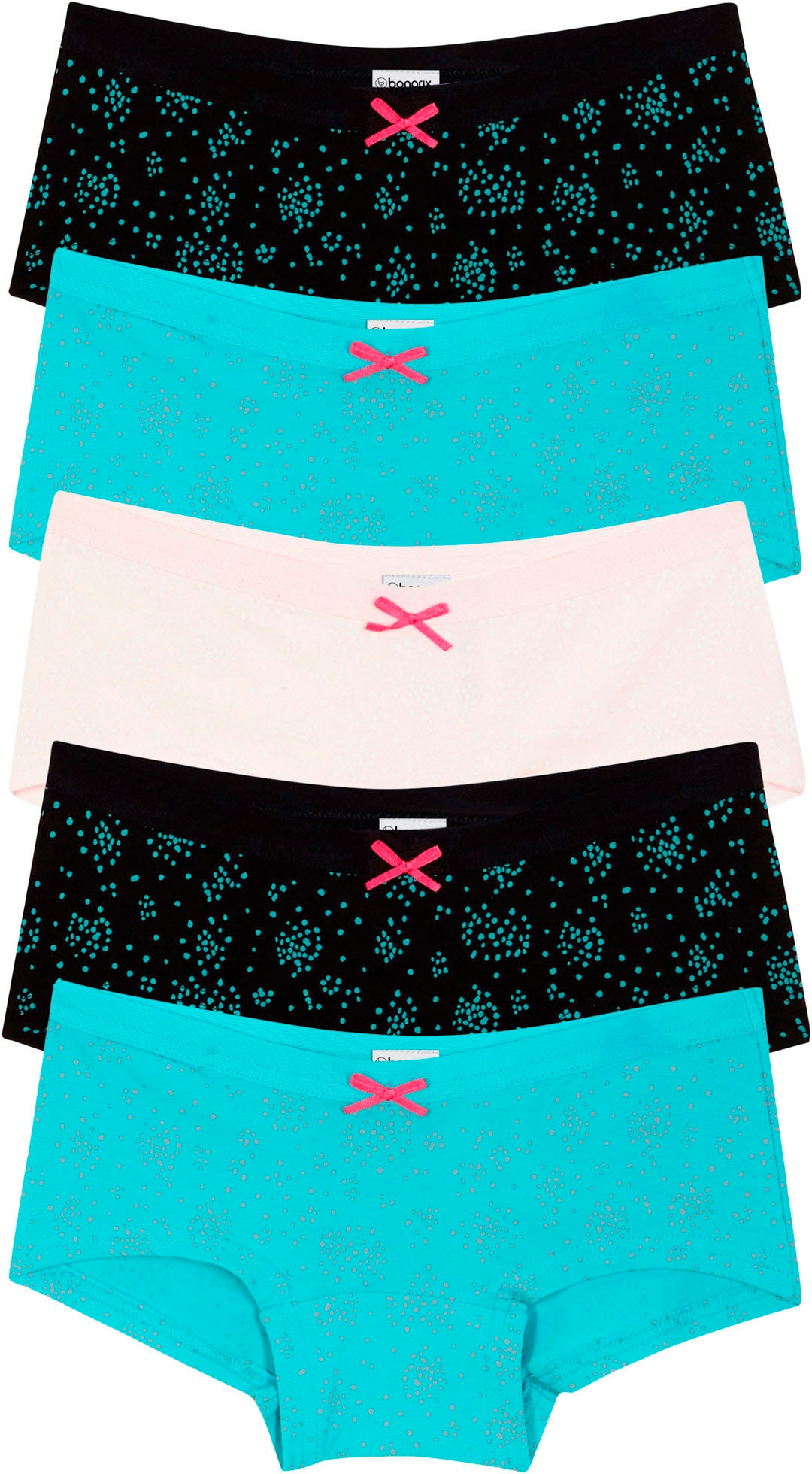 bonprix Panty »Panty mit weicher Baumwolle (5er Pack)« Packung, 5 cuis aus Baumwolle und Elasthan, bequeme Passform, pastellfarben