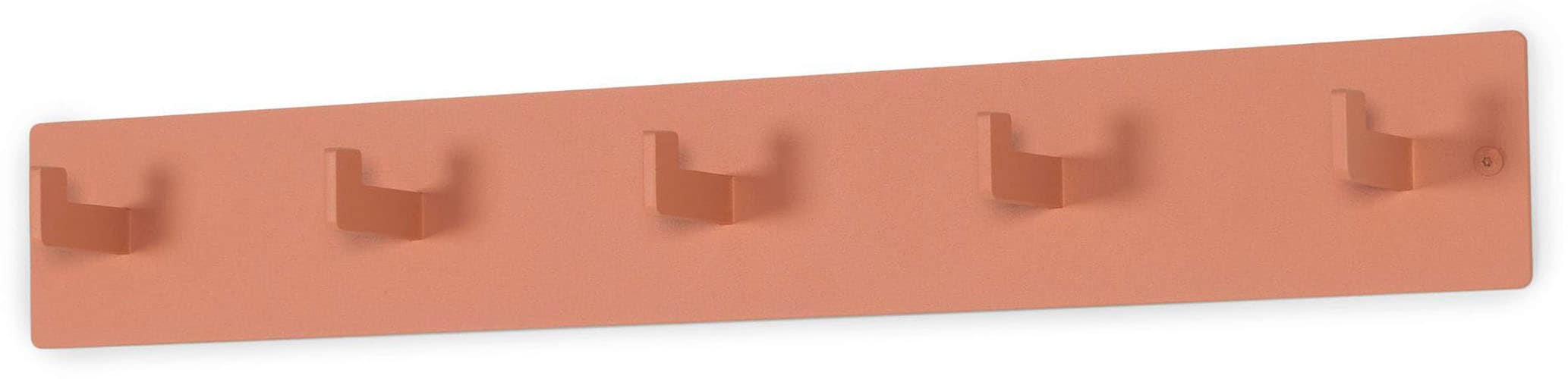Spinder Design Garderobenhaken Metall, Zeitloses Design, 5 Haken, Breite 70 cm
