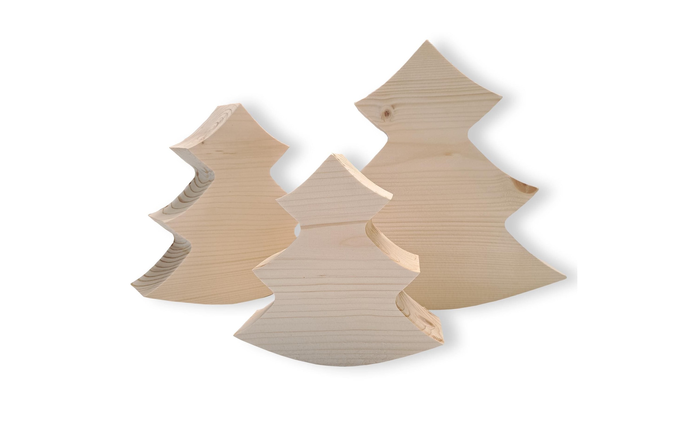 Holz Zollhaus Dekofigur »Massivholz Tannenbaum«