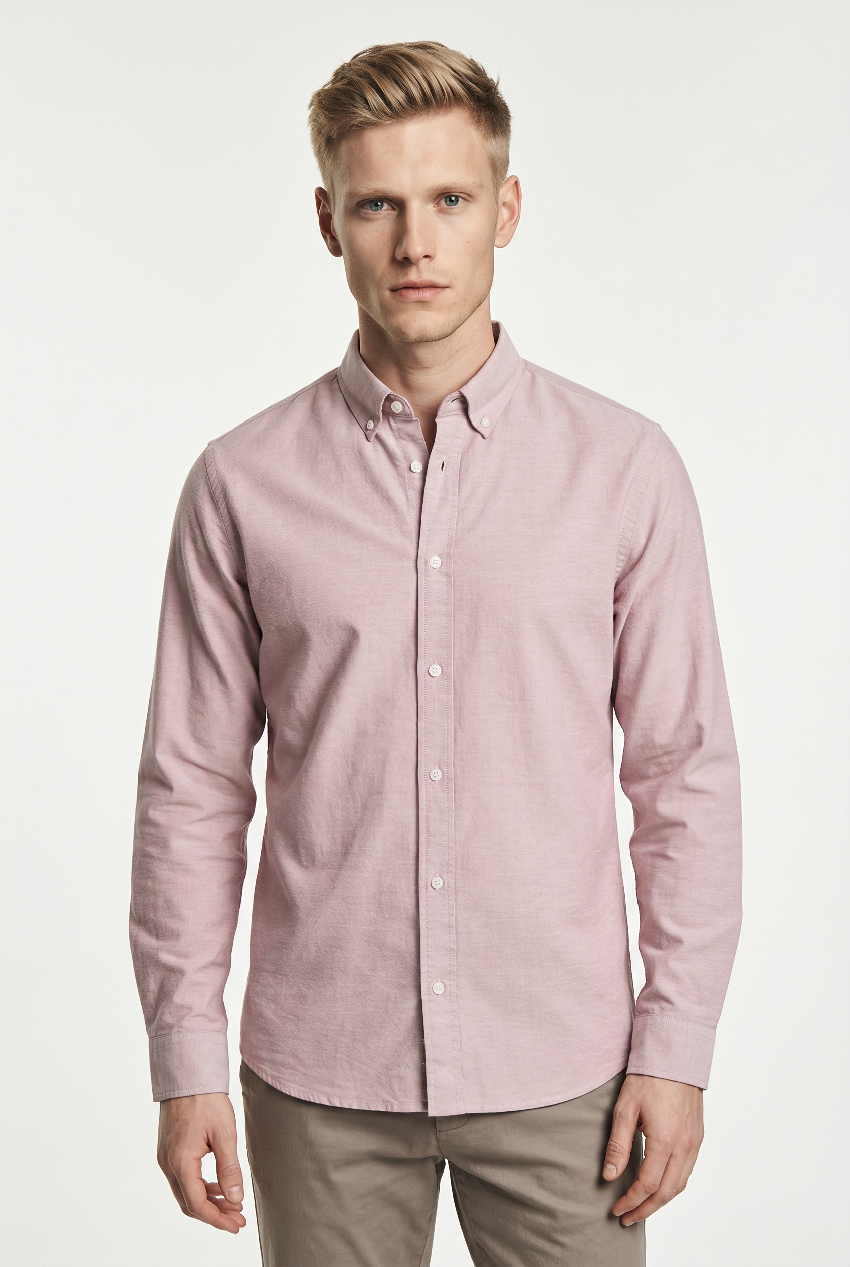 Jack & Jones »JPRBLUHARVEY OXFORD L/S SHIRT SN« Baumwolle, regular fit