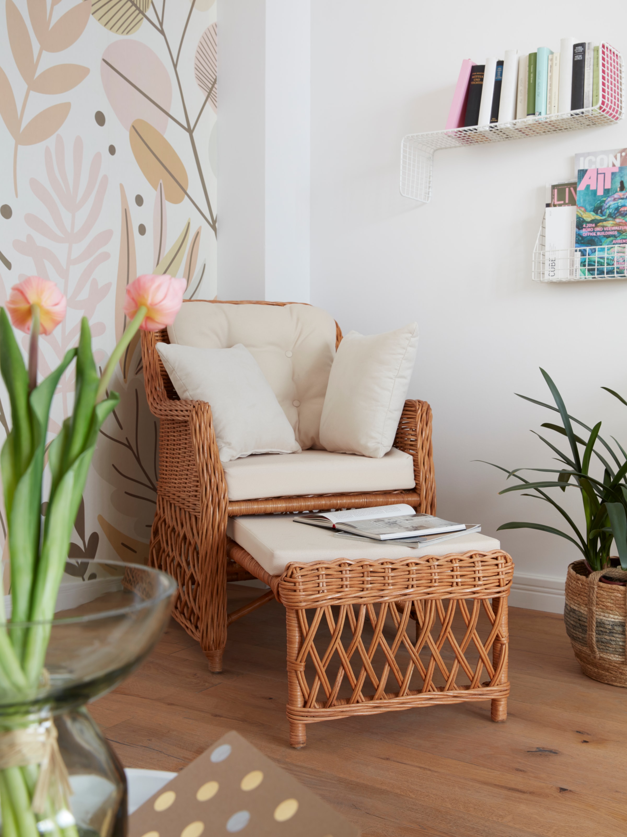 Komar Papier peint intissé »Digitaldruck Vlies -  Twigs - Grösse 200 x 280 cm« imprimé Wohnzimmer, Schlafzimmer