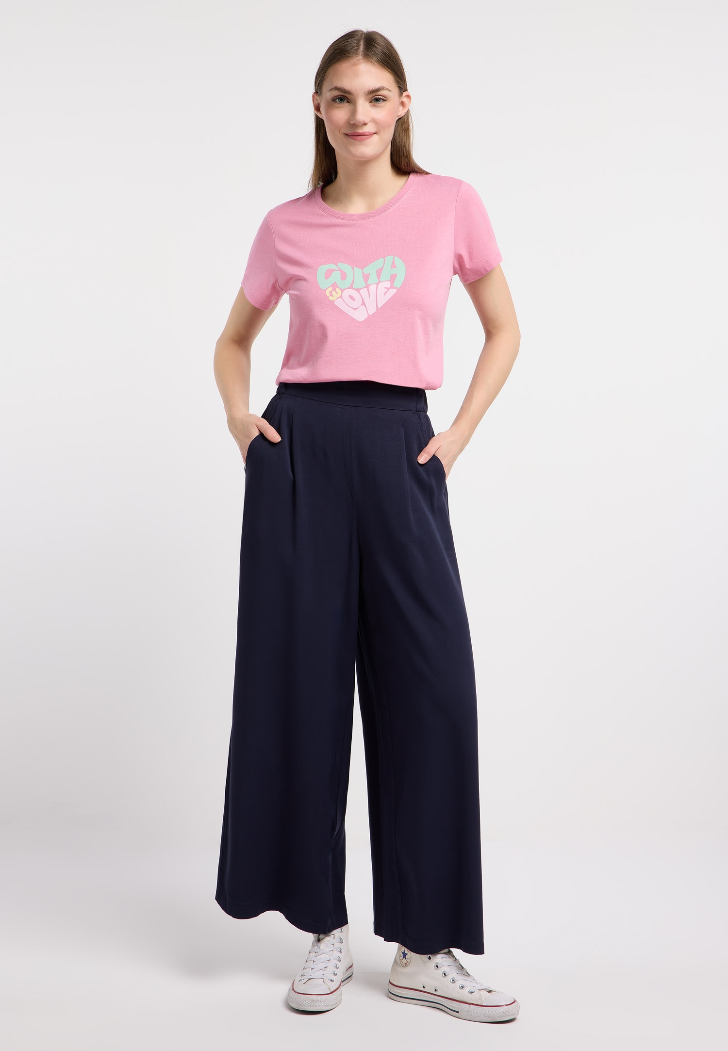 Ragwear Pantalon à enfiler »LOGGAN«  reine Viskose und weites Bein für angenehmes Tragegefühl