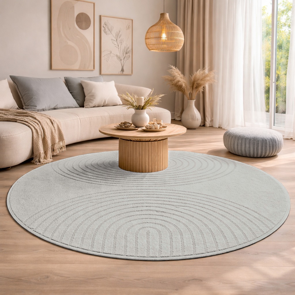 the carpet Teppich »Elisa« rund 12 mm Höhe