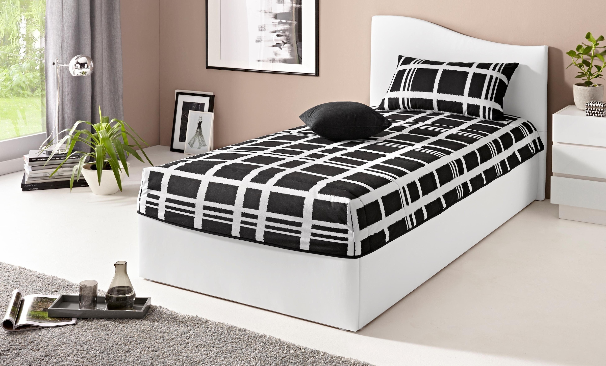 Westfalia Schlafkomfort Polsterbett inkl. Bettkasten bei Ausführung mit Matratze