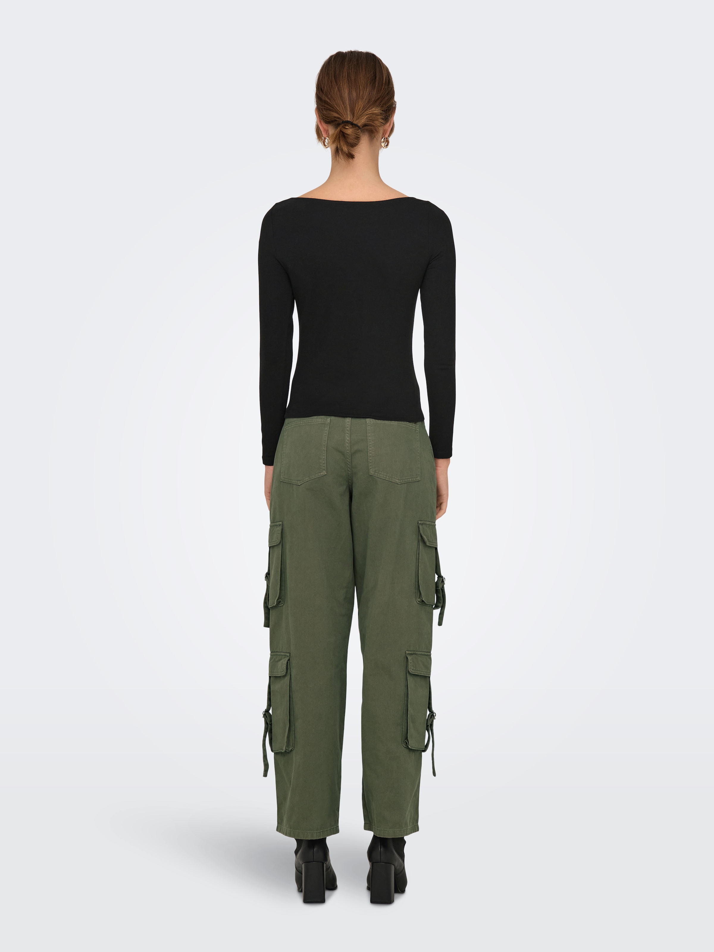 ONLY T-shirt à manches longues »ONLLIVE LOVE LIFE LS BOATNECK JRS NOOS«