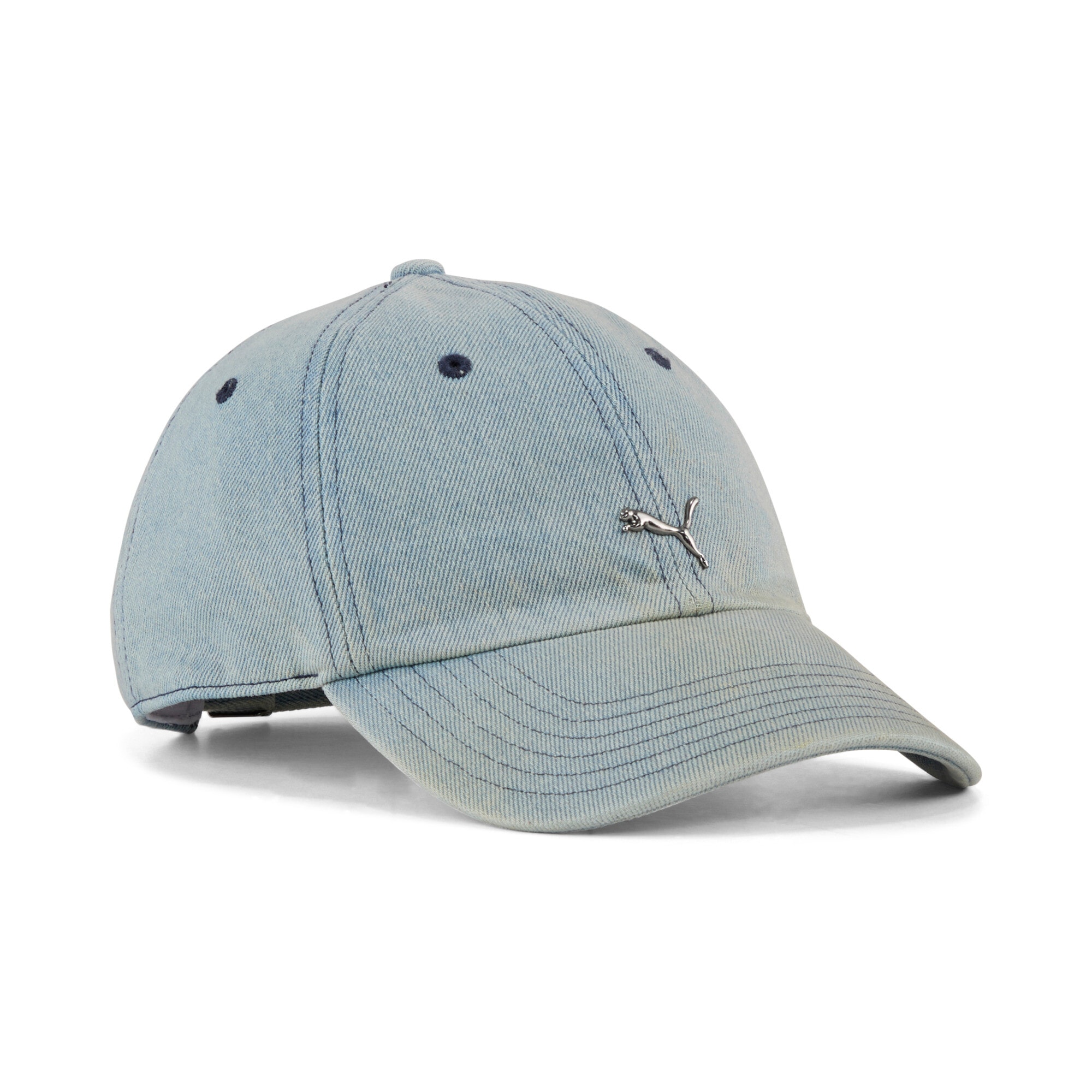 PUMA Casquette de baseball »WARDROBE ESS METAL DAD CAP« Look rétro décontracté, casquette non structurée, coupe ample