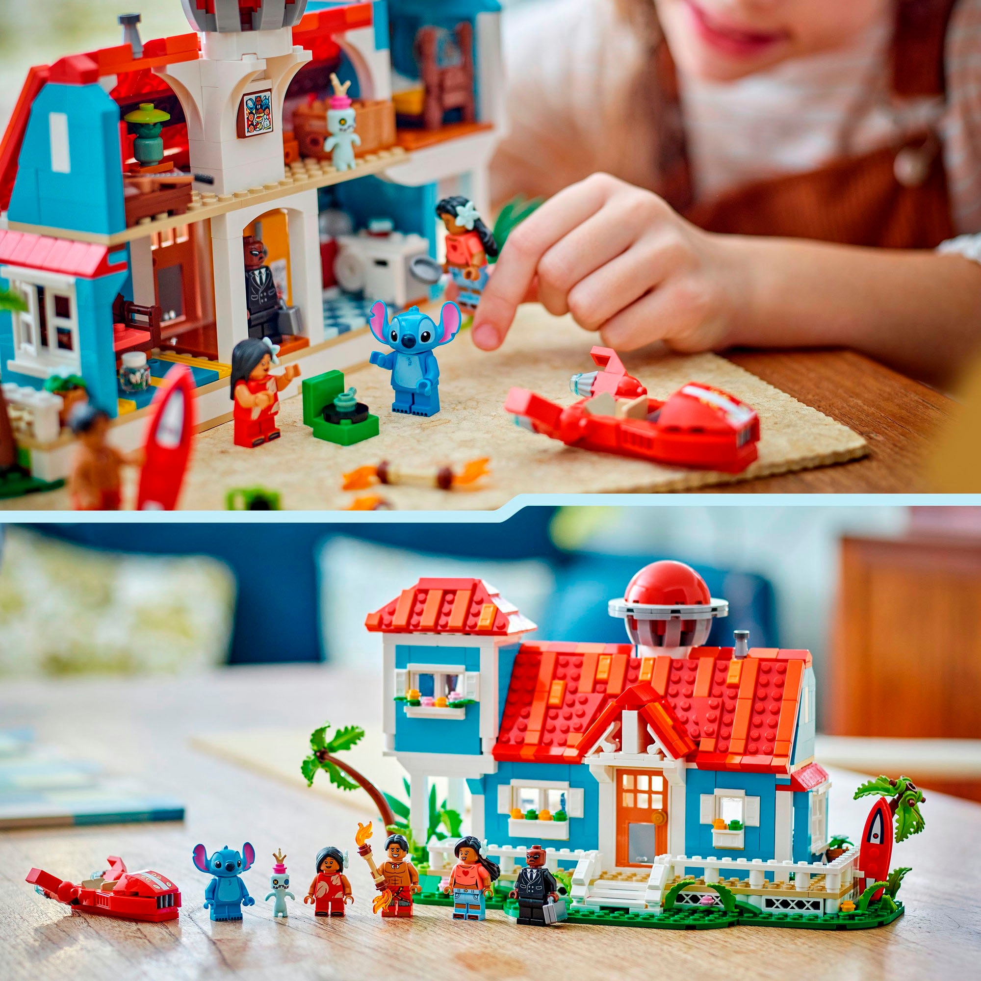 LEGO® Pions de construction »Das Strandhaus aus „Lilo und Stitch“ (43268), LEGO® Disney Classic« Made in Europe