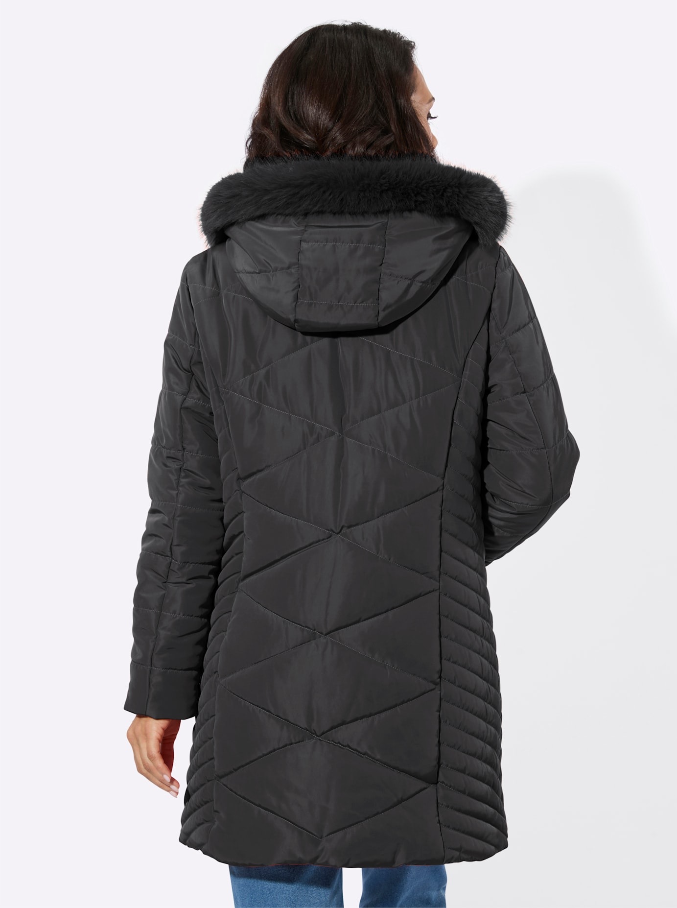Casual Looks Veste longue mit Kapuze