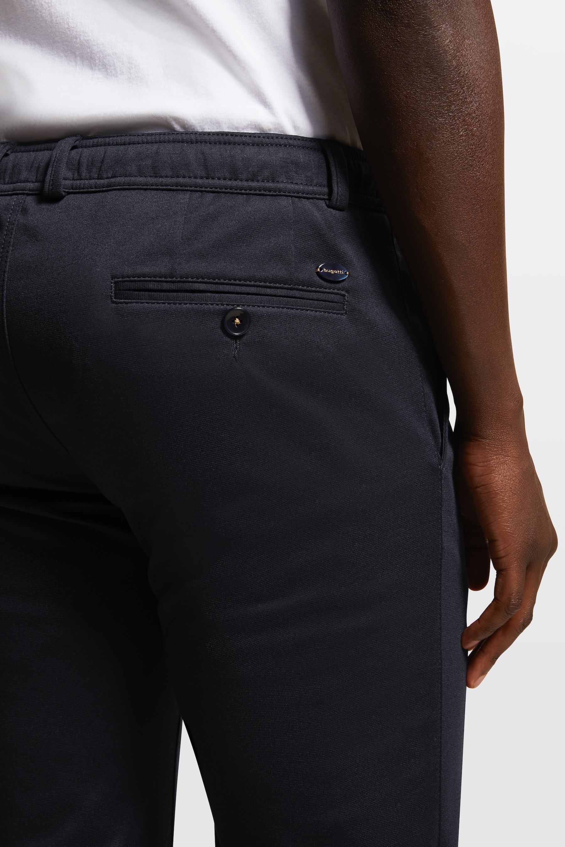 bugatti Chinohose »Flexcity-Stretch«  mit Kordelzug