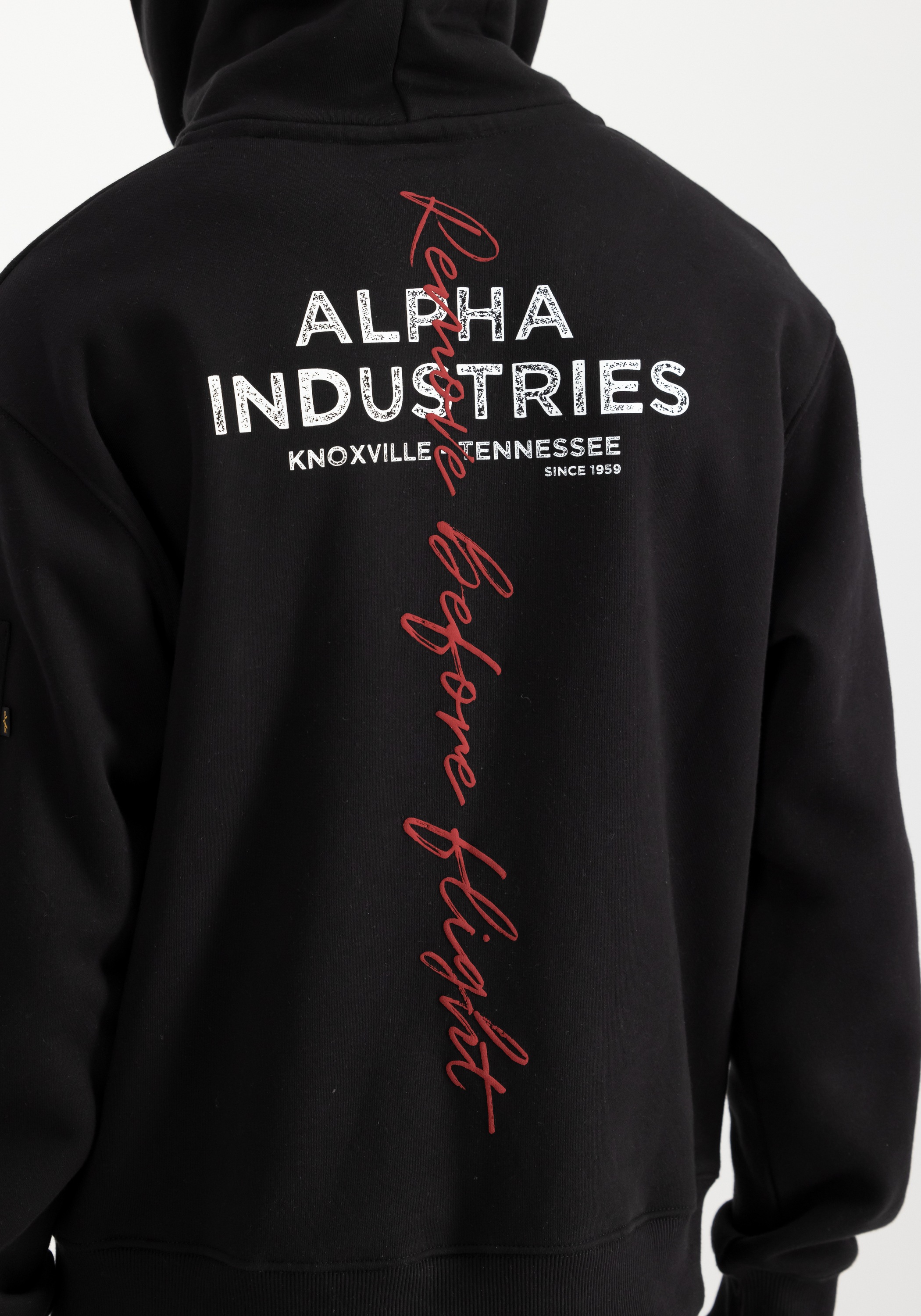 Alpha Industries Hoodie »Signature Backprint Hoodie«
