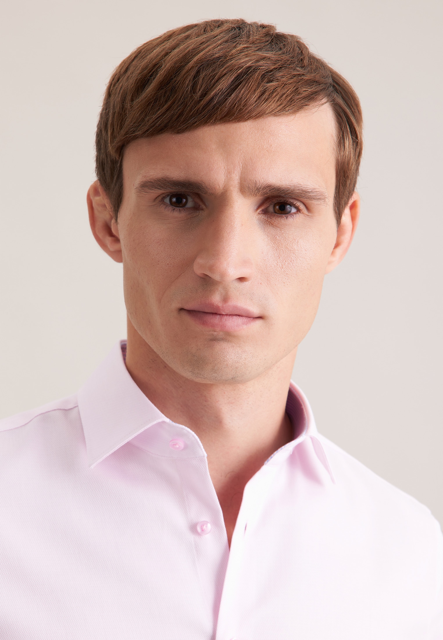 seidensticker Businesshemd »Schwarze Rose« Slim 1/1 Kentkragen Struktur