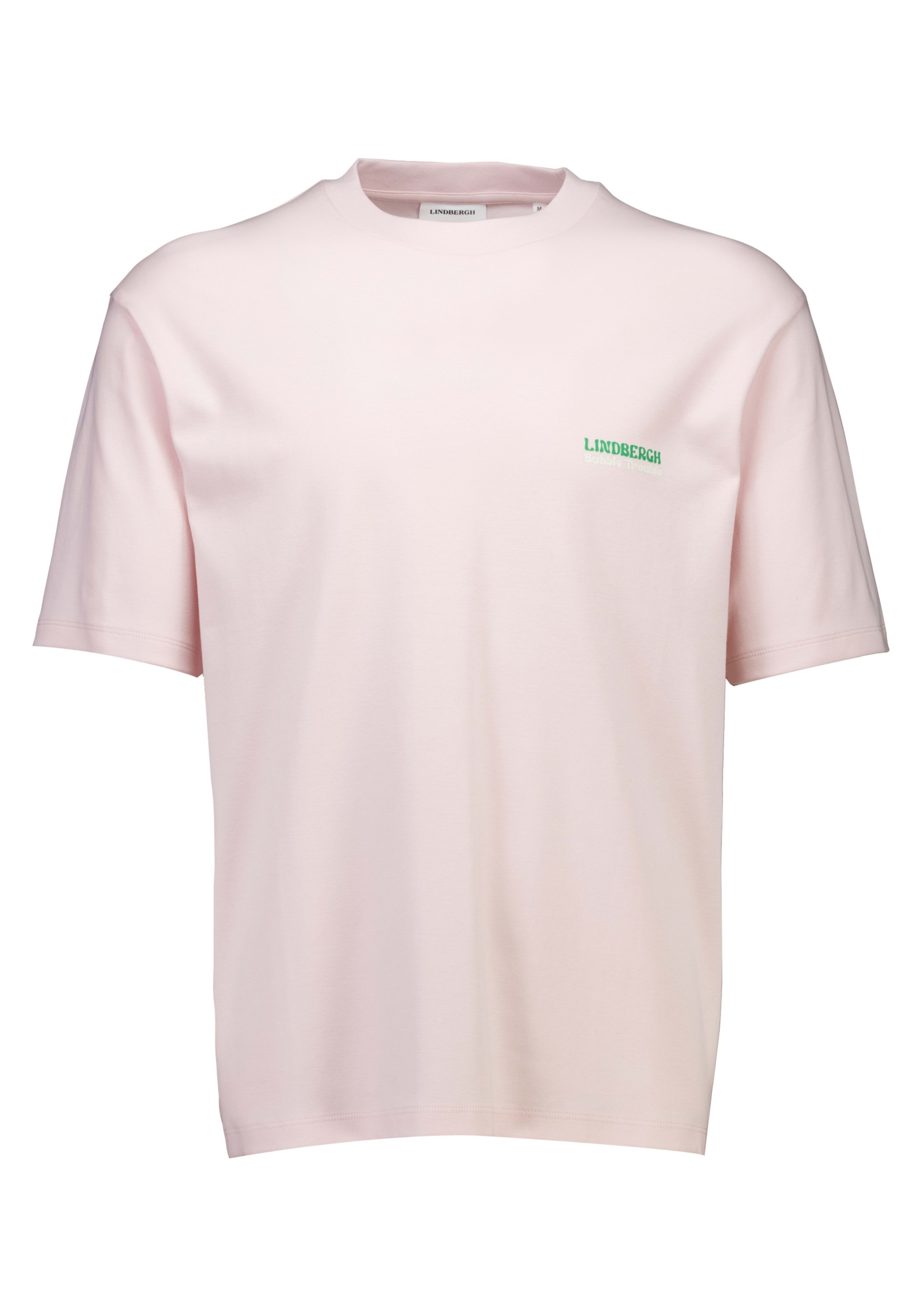 LINDBERGH T-shirt à manches courtes T-shirt d'été avec grand imprimé au dos / petit imprimé devant
