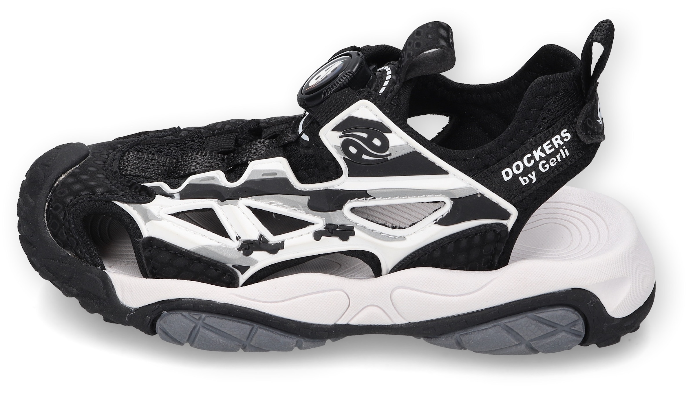 Dockers by Gerli Sandale  , Slip-On Sneaker, Sandale, Trekking Schuh mit Drehverschluss