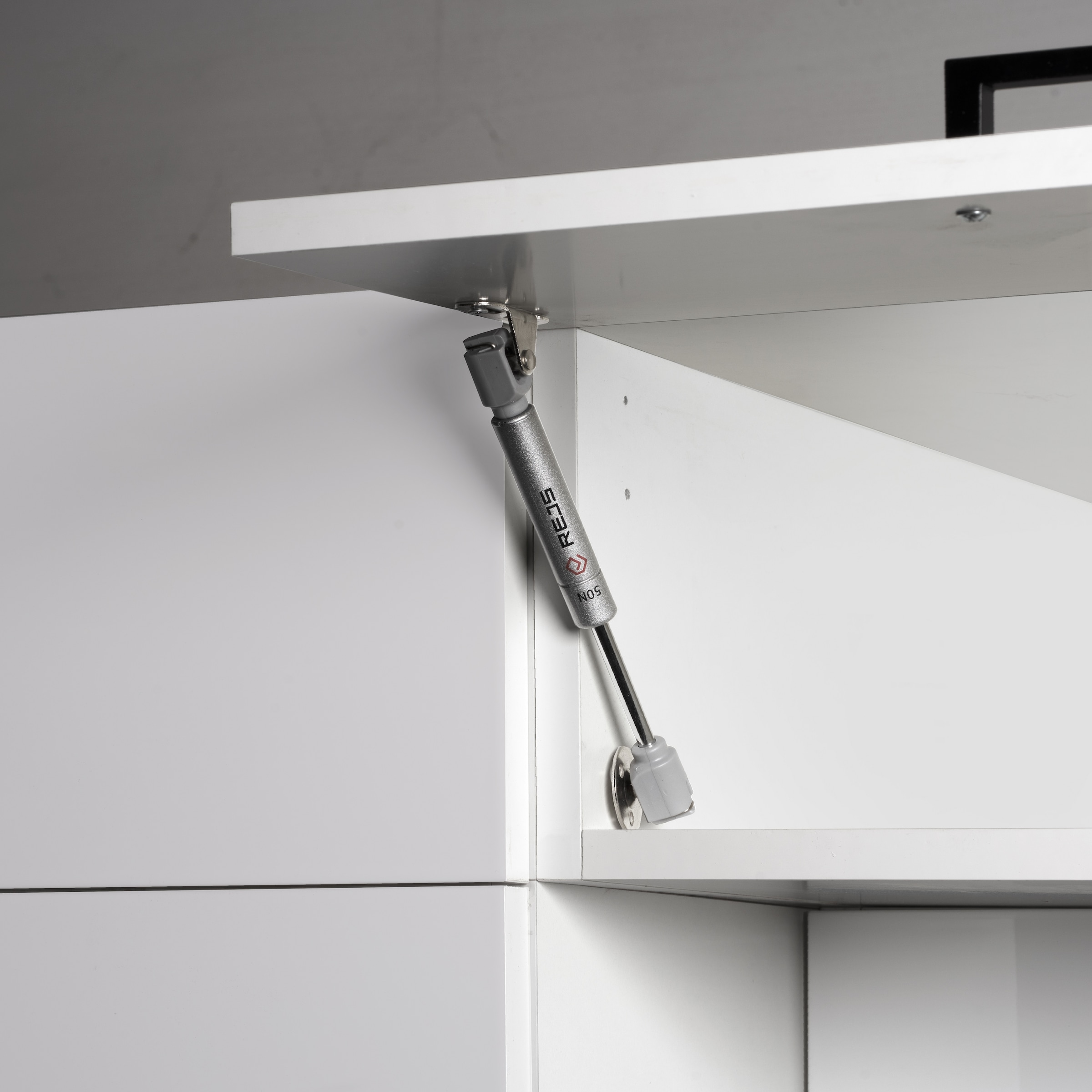 KOCHSTATION Kitchenette »Luna, Einbauküche, Zeilenküche, mit Soft-Close Funktion, Made in Italy« Breite 300 cm ohne E-Geräte, mit Spüle+Siphon und Aufsatz