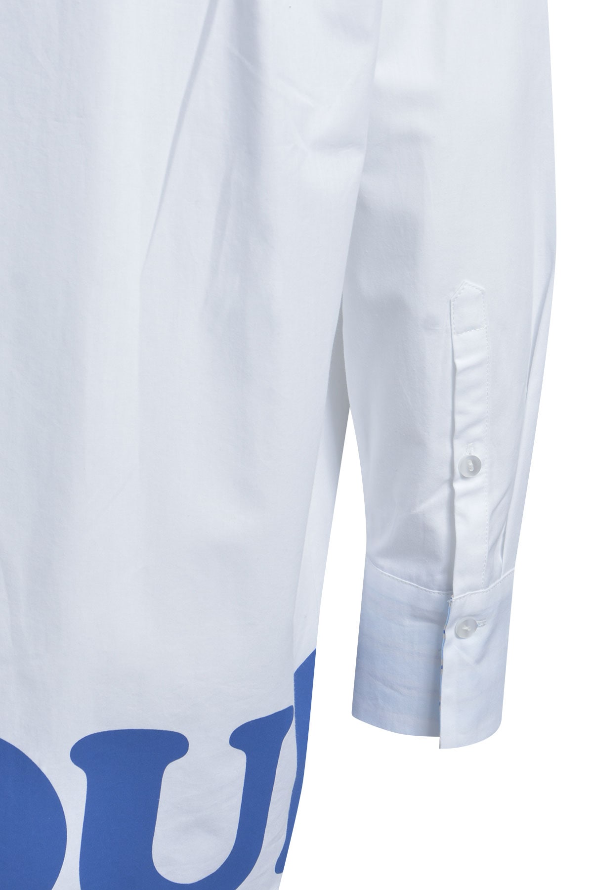 Smith & Soul Blouse chemise mit Statement-Schriftzug am Saum