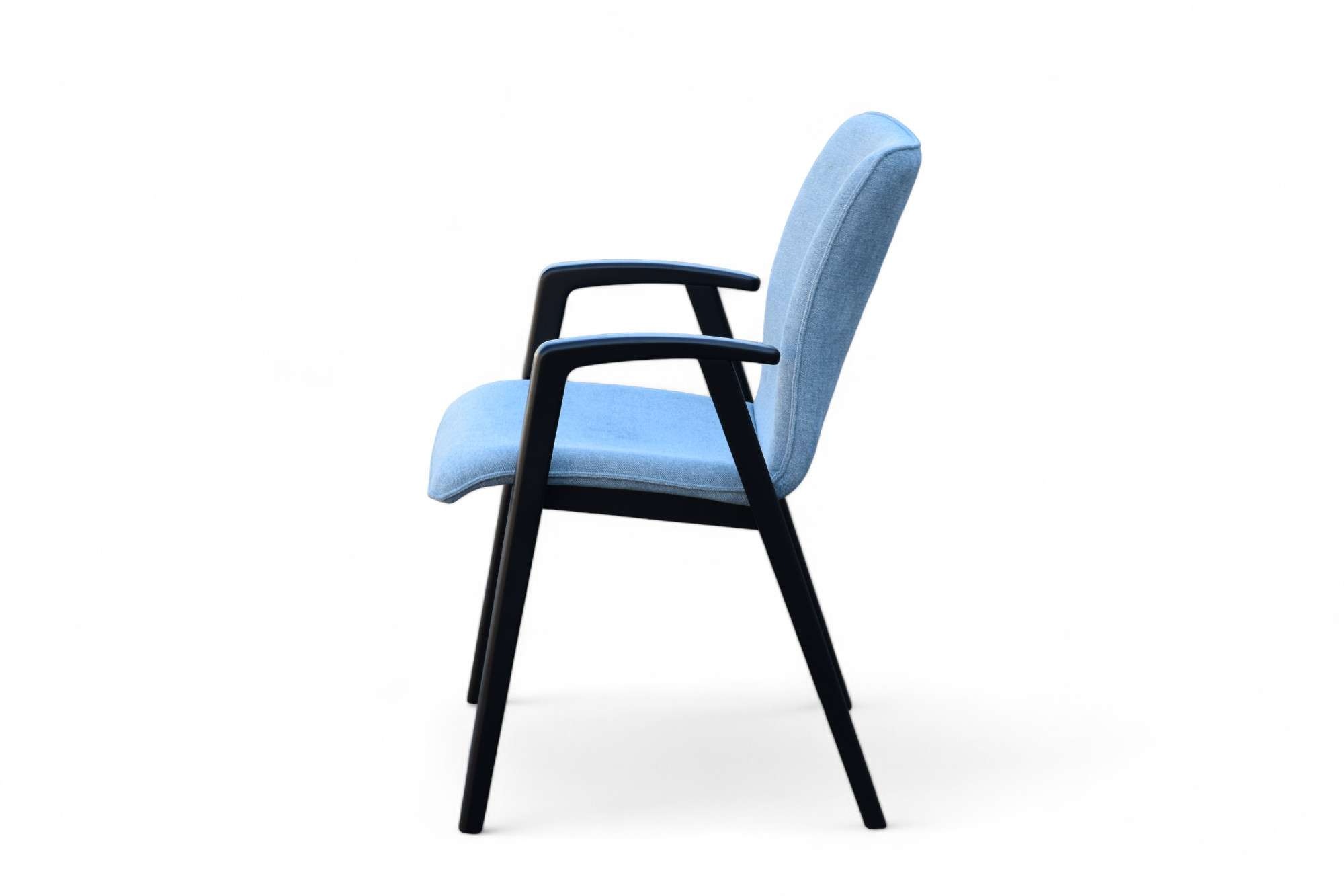 GOODproduct Armlehnstuhl »Loreen Esszimmerstuhl, Polsterstuhl, Wohnstuhl, Essstuhl mit Armlehnen« (Set) 2 Stk.Massivholzgestell und Armlehnen, stilvoll, bequem, Designstuhl