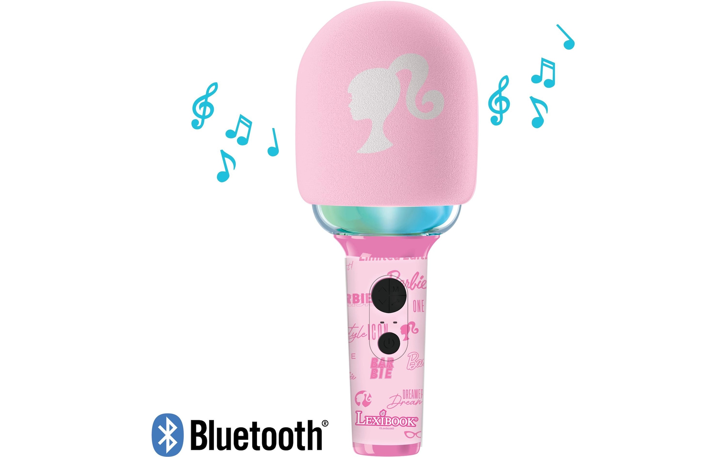 Lexibook® Microphone »Karaoke Bluetooth-/Wireless-Mikrofon Barbie«