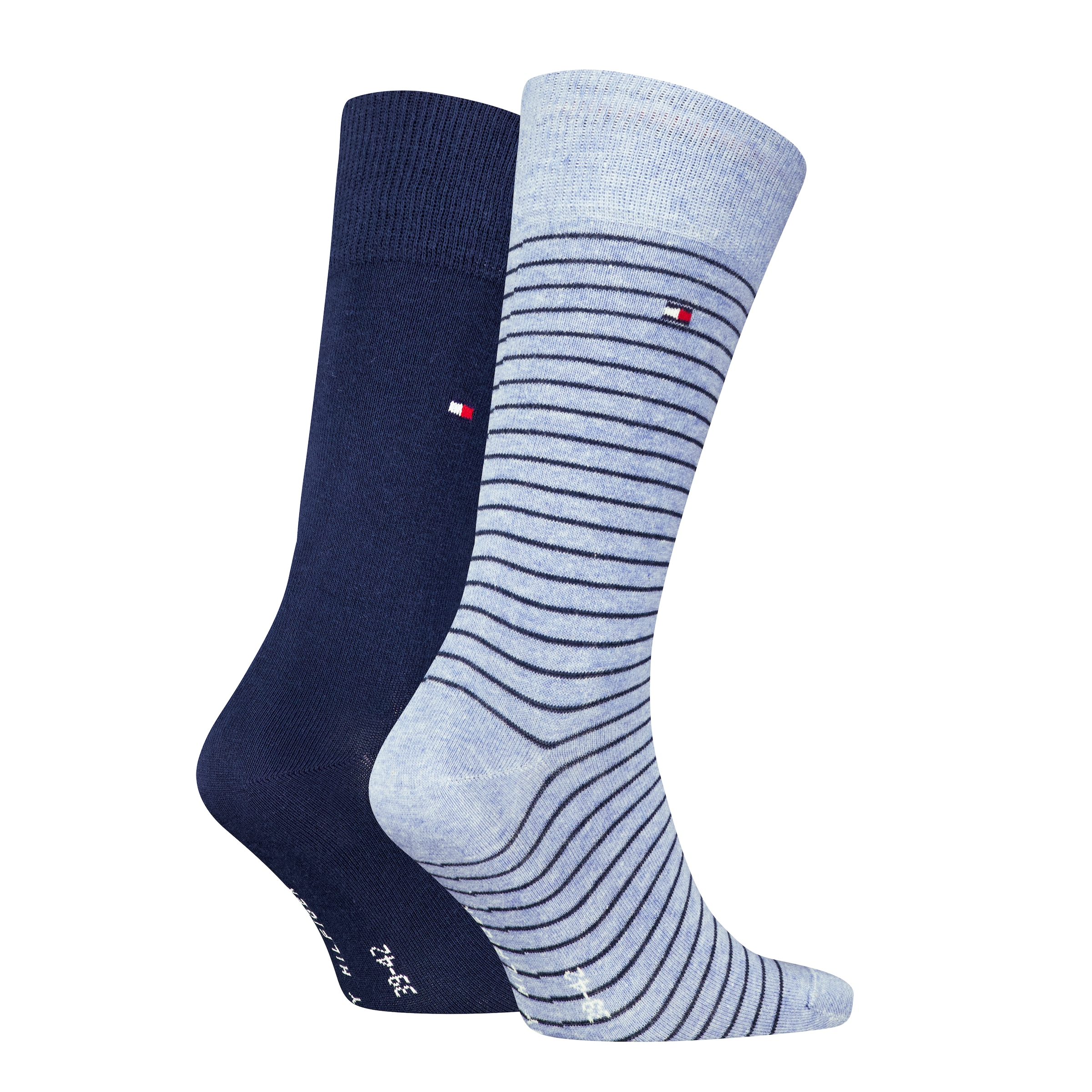 Tommy Hilfiger Socken »TH MEN SMALL STRIPE SOCK 2P« 2 Paar, 2 Paar tlg. Tommy Hilfiger-Branding