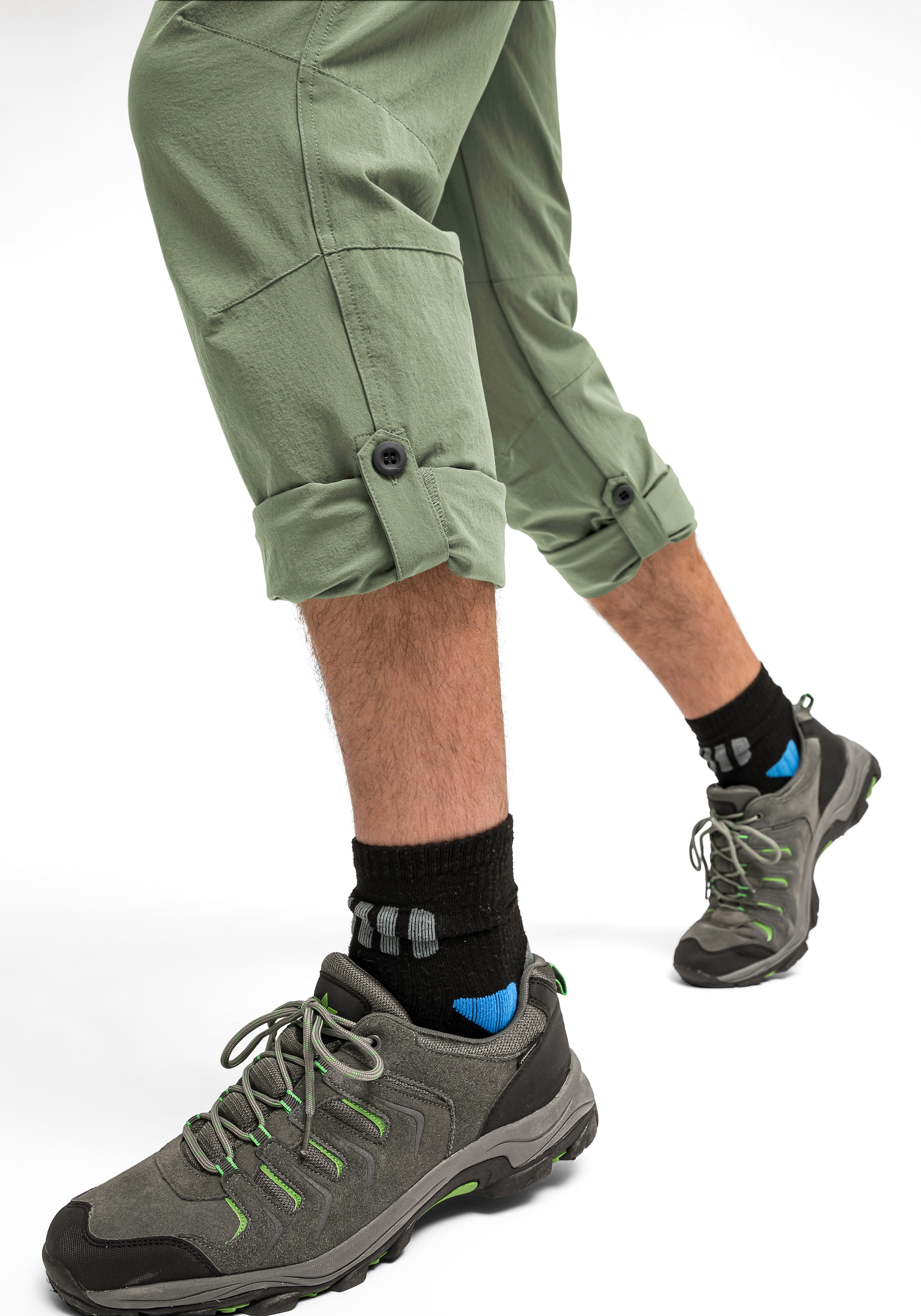Maier Sports Funktionshose »Nil«  Herren Wanderhose, atmungsaktive Outdoor-Hose mit Roll up Funktion