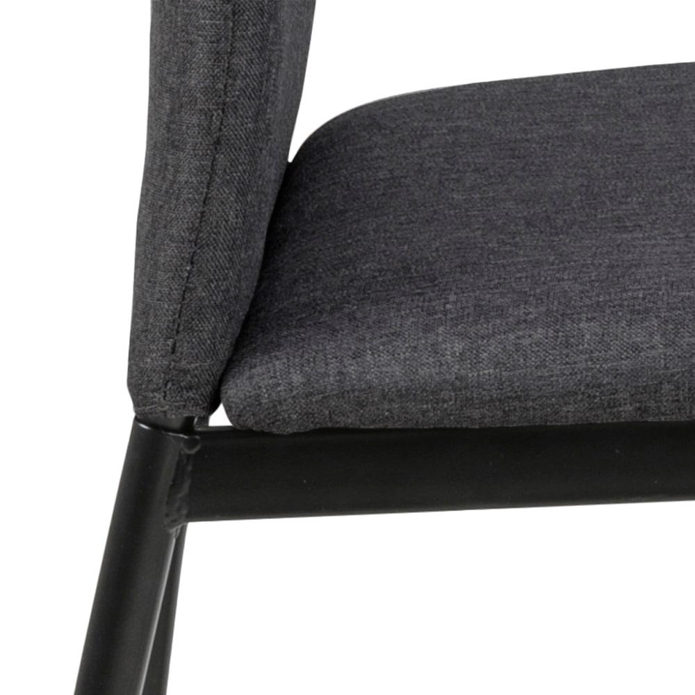 ACTONA GROUP Chaise de salle à manger »Demina« (Ensemble) 4 cuisen velours côtelé ou similicuir