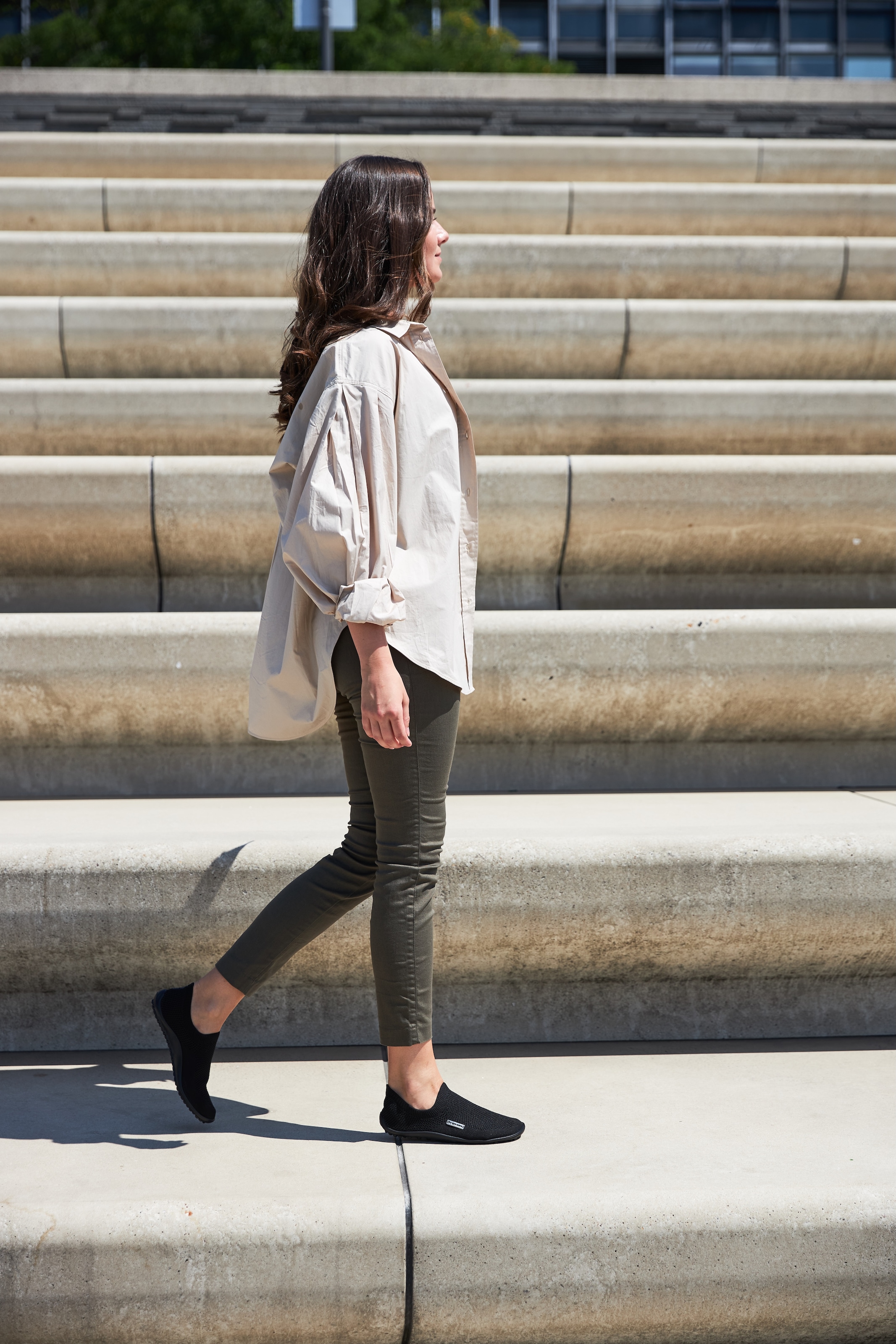 Leguano Barfussschuh »SCIO«  Slipper, Freizeitschuh, Bequemschuh mit seitlichem Logo-Emblem