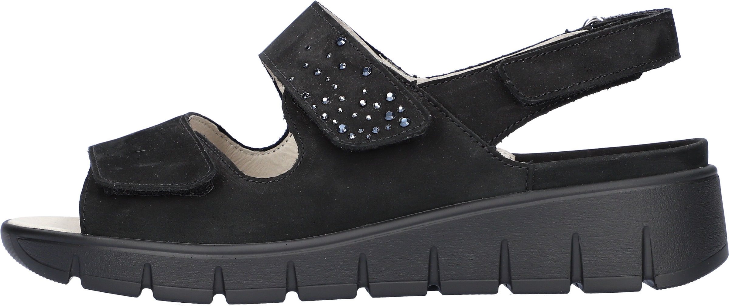 Waldläufer Sandale »M-Wiola«  , Sommerschuh, Sandalette, Keilabsatz, in extraweiter Schuhweite M