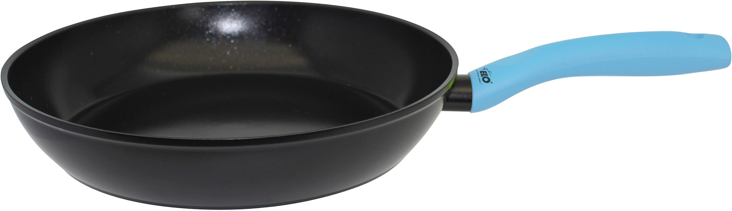 Elo Basic Schmorpfanne »Colorio mit farbigem Protektor« Aluminium Set, 2 tlg. Soft-Touch-Griff mit Flammenschutz