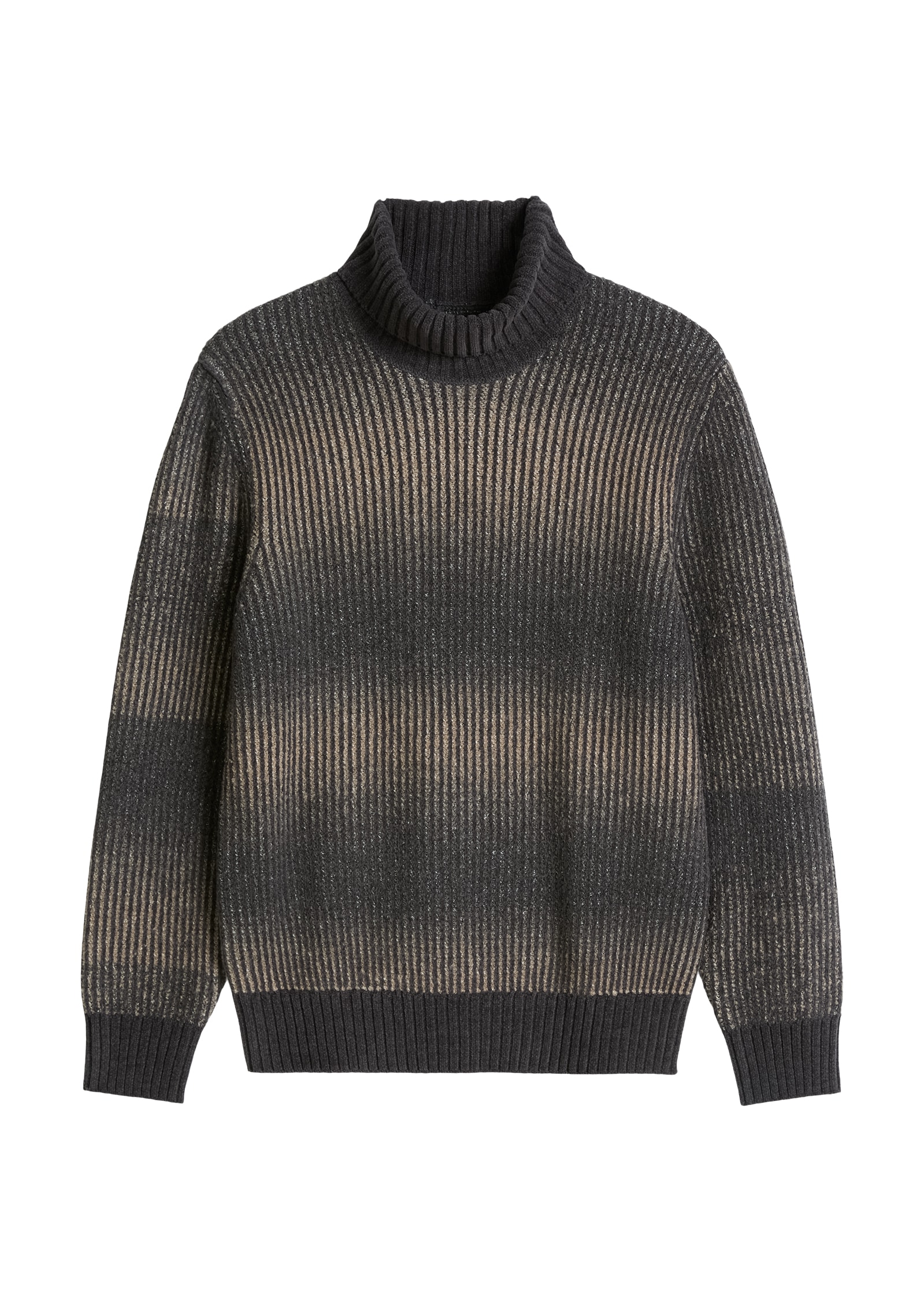 Marc O'Polo Rollkragenpullover regular aus weichem Bio-Baumwoll- Schurwoll-Mix
