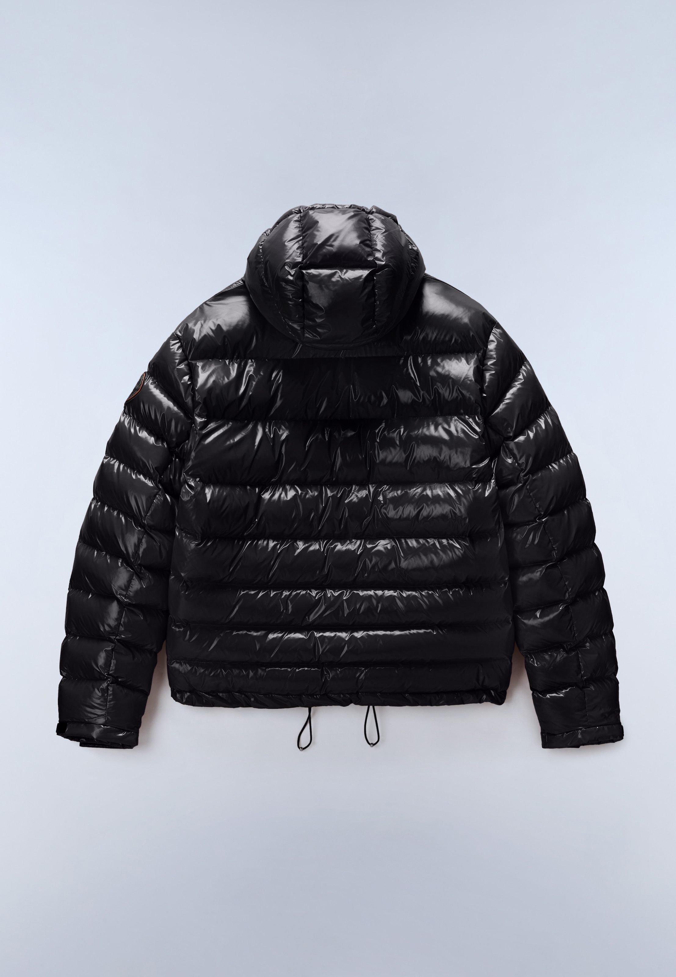 Napapijri Steppjacke »A-TEREZ SHINY BLACK BEAUTY« mit markanter Steppung, aus Polyamid, auch in grossen Grössen