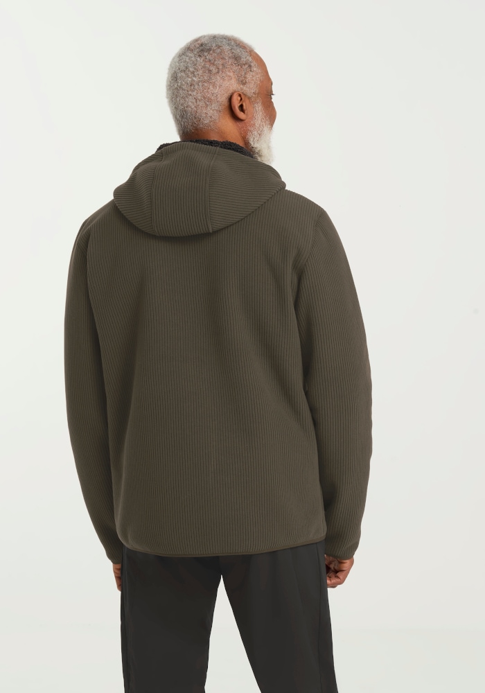 Jack Wolfskin Veste polaire »LAKE RIDGE HOODED JKT M« avec capuche avec capuche, chaud, coupe confortable