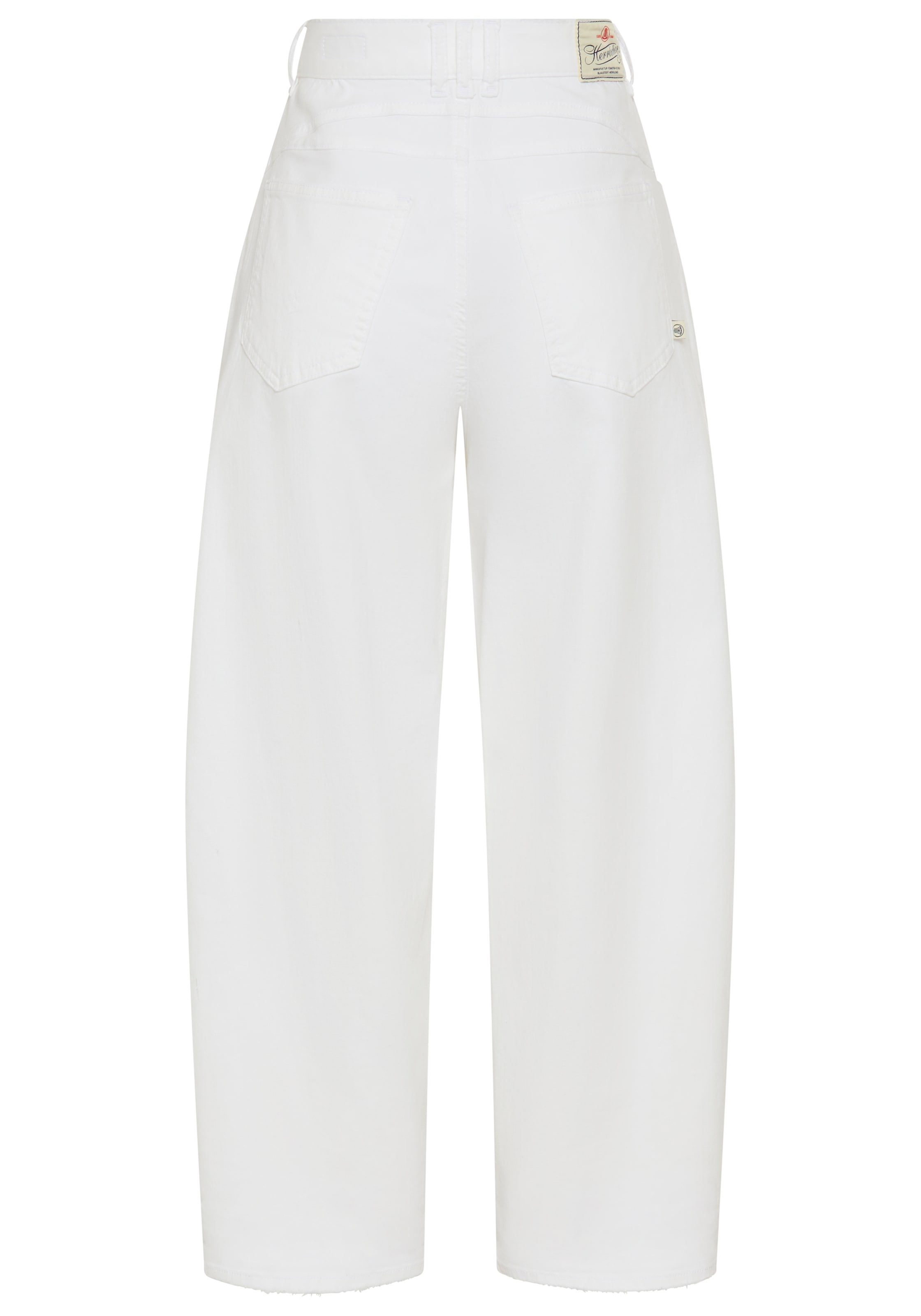 Herrlicher Jeans à 5 poches »Barrow Denim White Stretch« im Barrel Fit, Abnäher