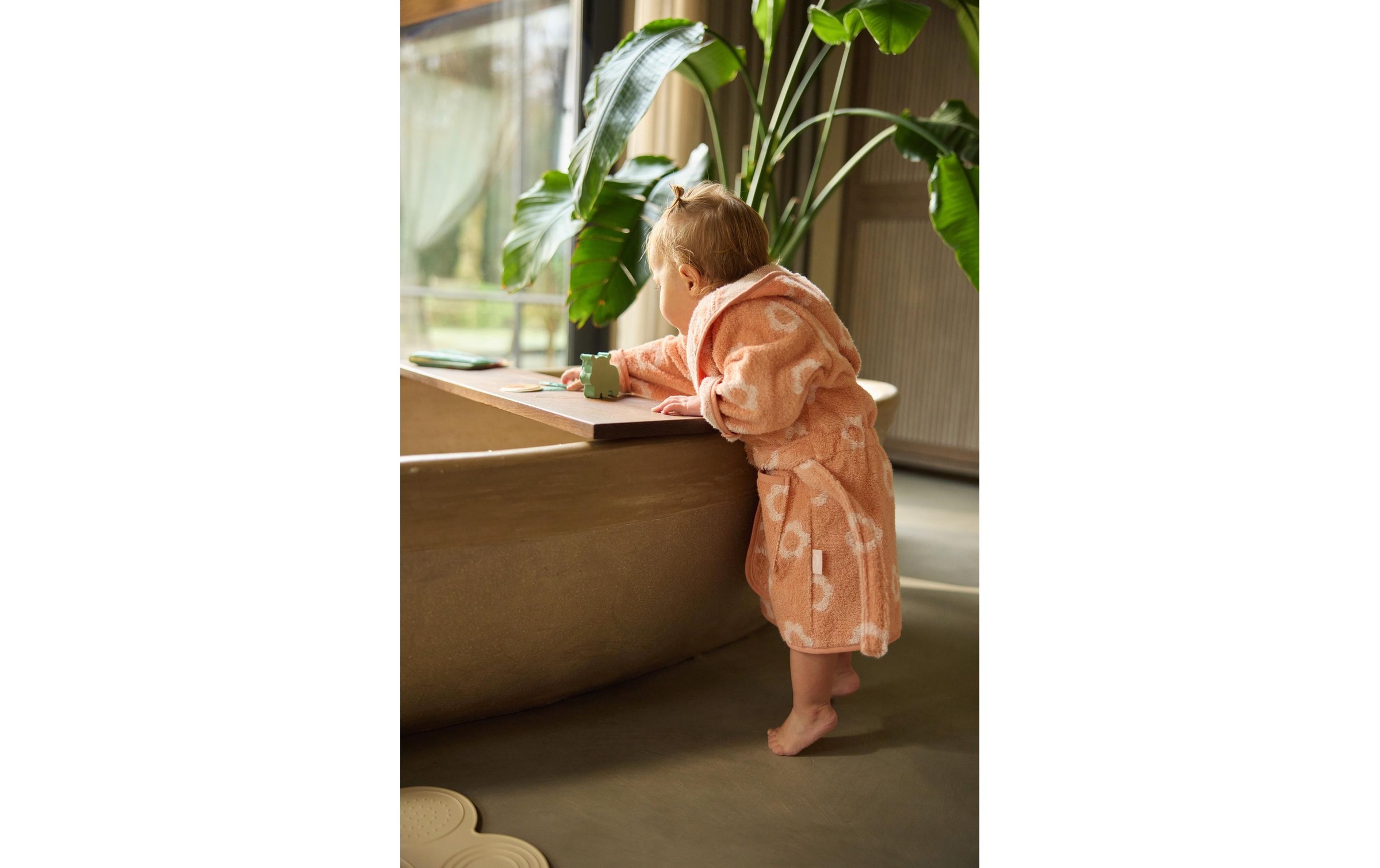 Jollein Peignoir de bain »Frottee 1-2 Jahre Jacquard«