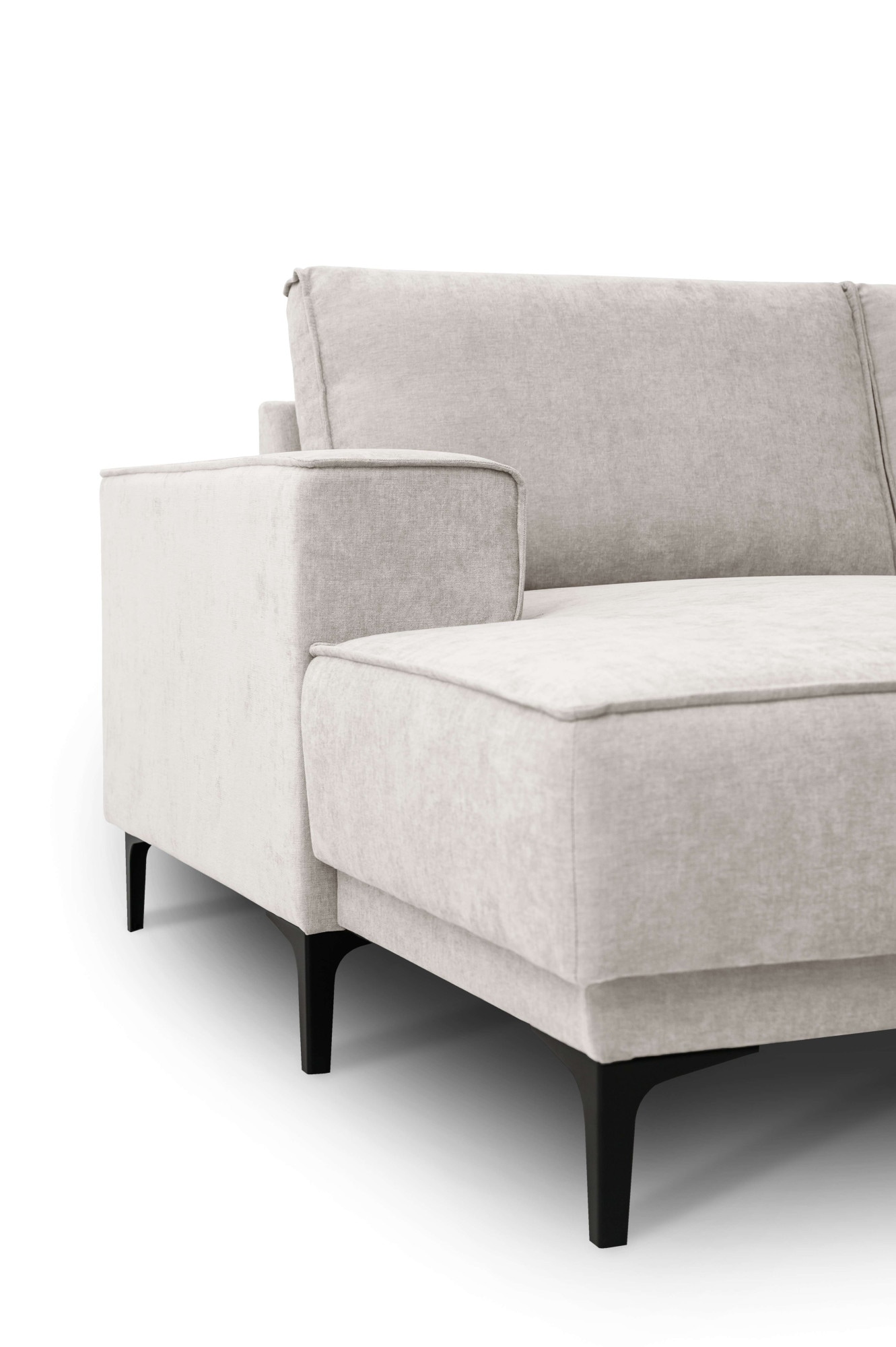 GOODproduct Paysage de salon »OLAND U-Form, XXL, B: 342 cm, Skandi-Design« Skandi-Design in Struktur, Flachgewebe, Luxus-Microfaser, Boucle