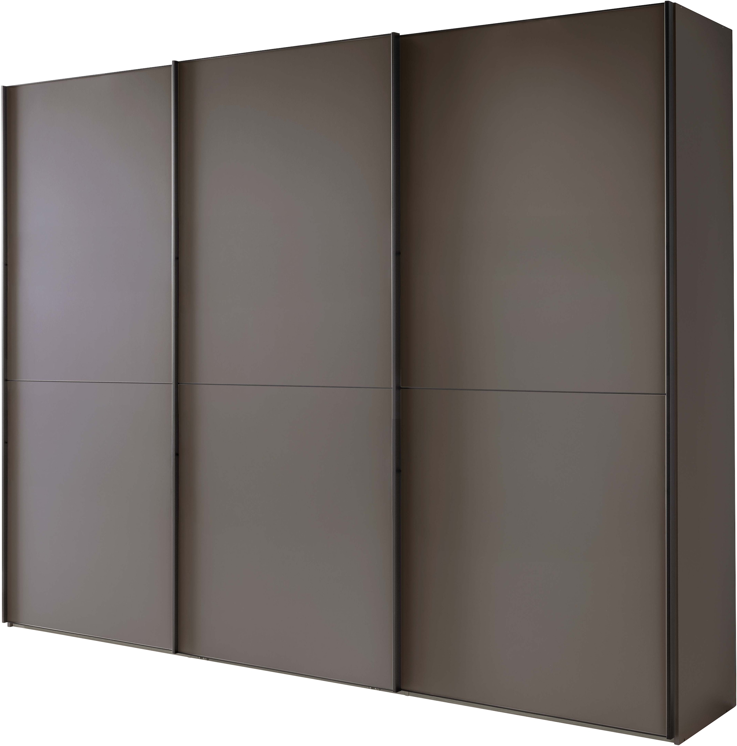 WIEMANN Armoire à portes coulissantes »Phoenix, Made in Germany, modernes Design, Highlight, Blickfang« Viele Farbkombinationen, in 4 Breiten und in 2 Höhen erhältlich,  maximaler Staurraum, inkl.Einlegeböden, Wäscheböden u. Dämpfer