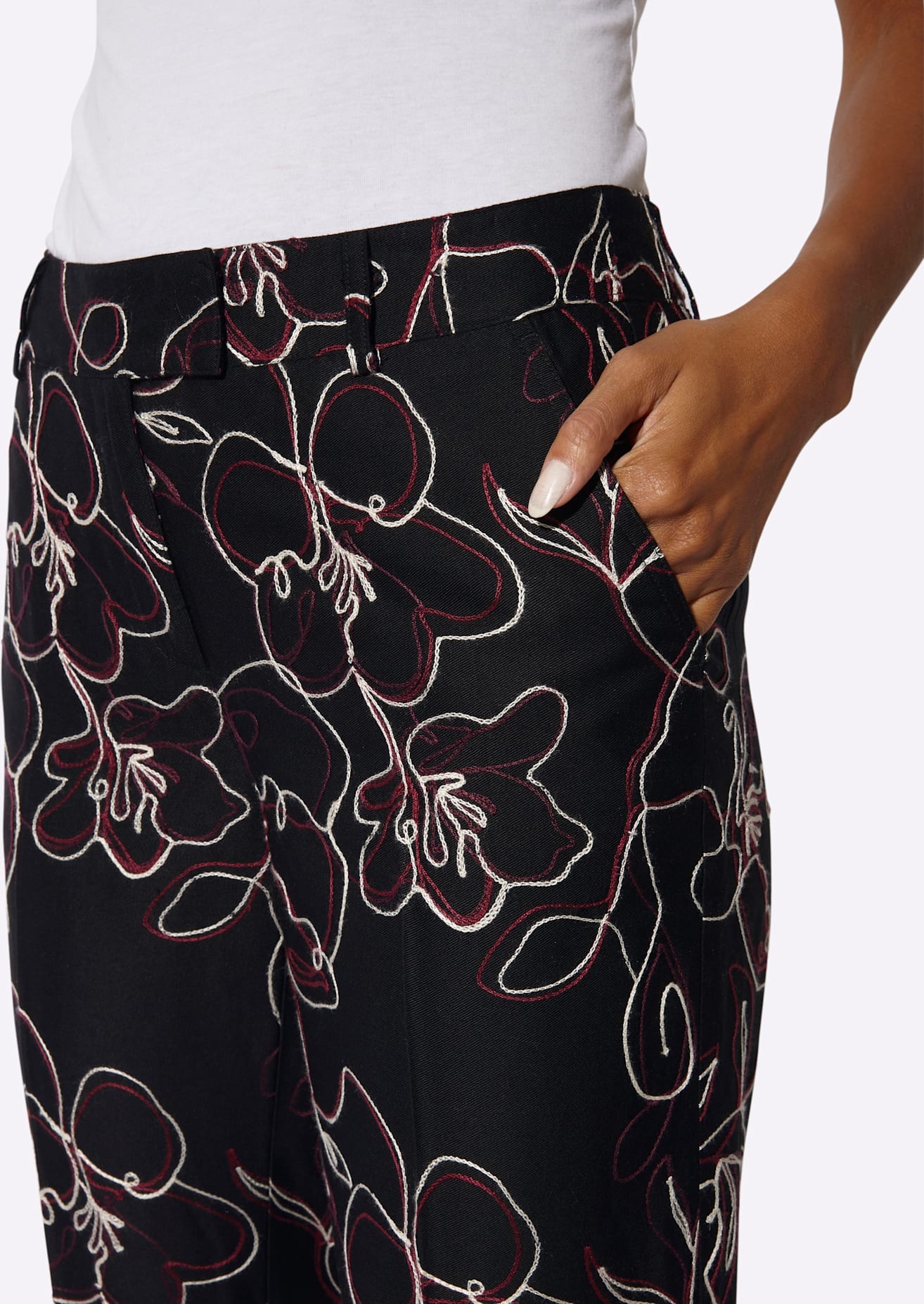 creation L Pantalon à pinces