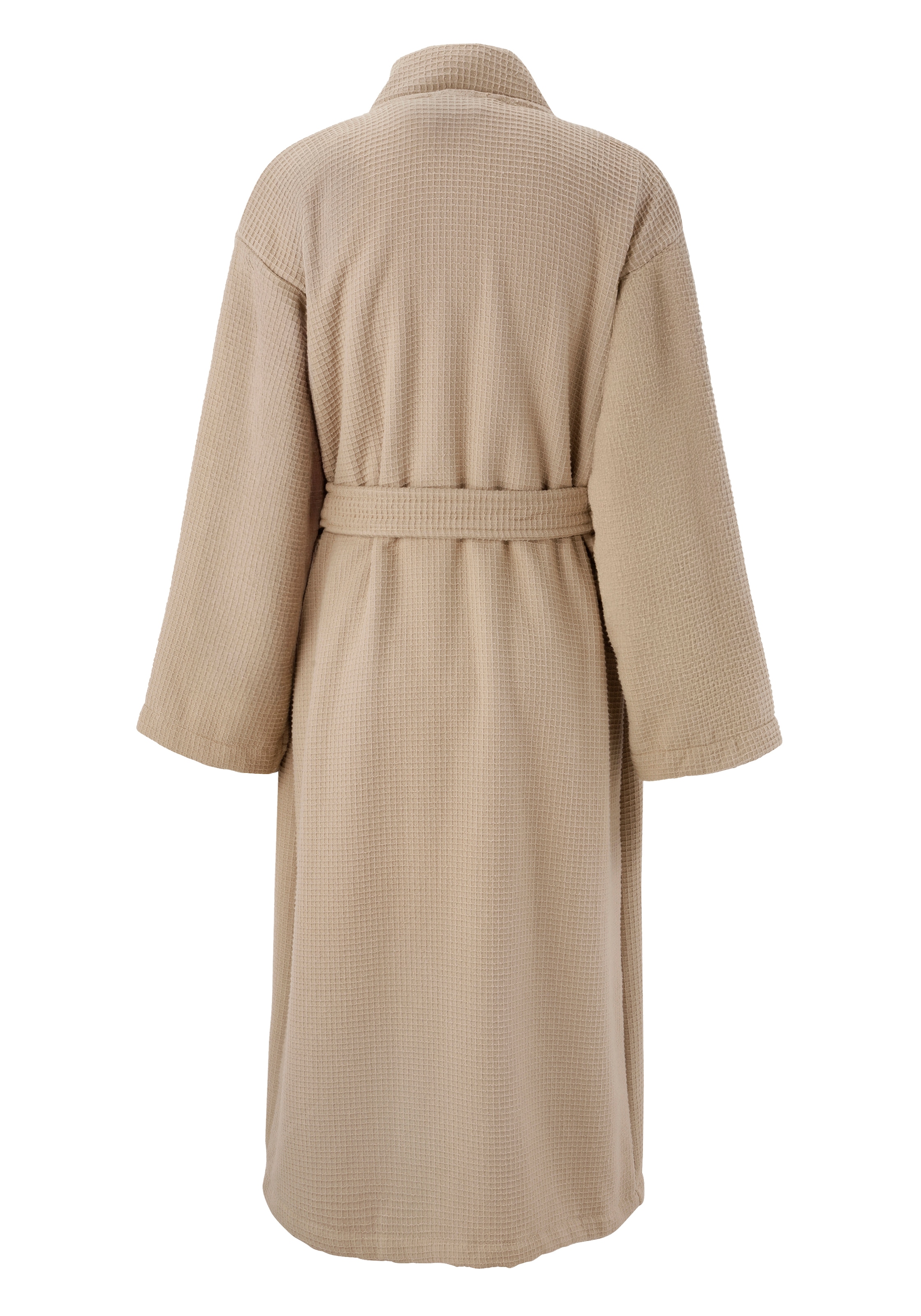 my home Unisex-Bademantel »Merida, Waffelpiqué, Premium Qualität, 500 g/m², Morgenmantel« 1 Stk. tlg., Hotelbademantel, dicke Qualität, S-2XL, auch ideal für Sauna & Spa