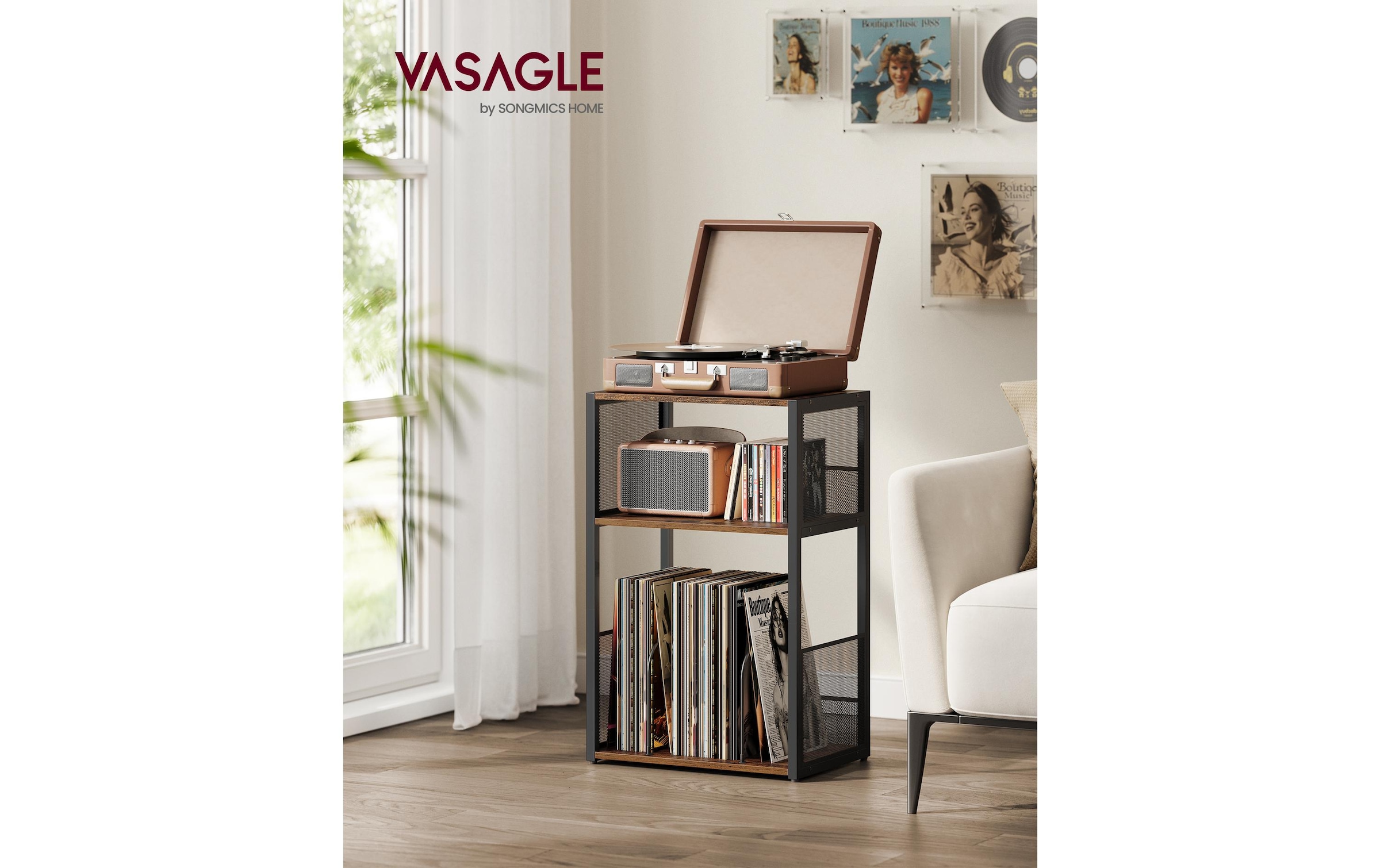 VASAGLE Table d'appoint »43 x 69 cm«