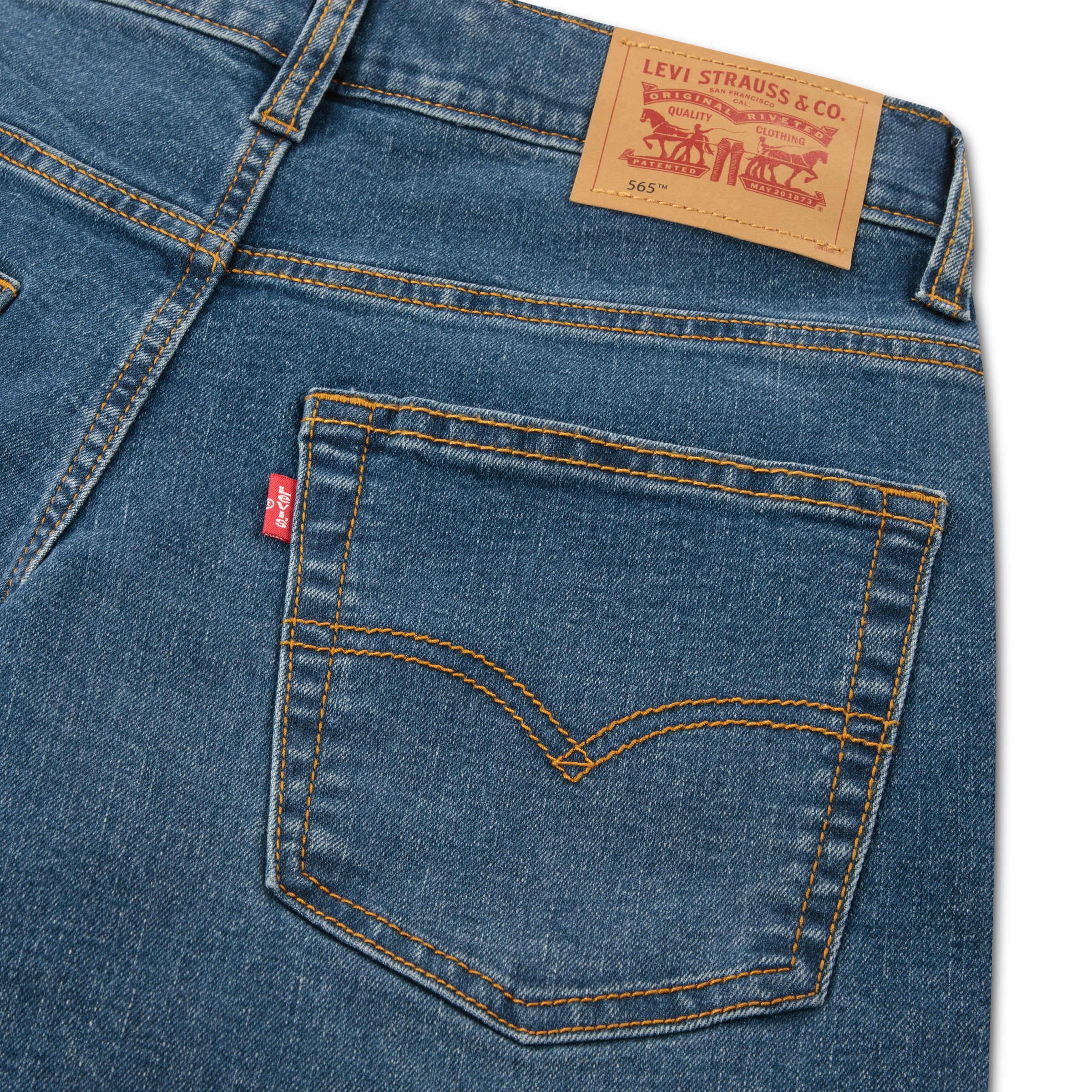 Levi's® Kids Jeans à 5 poches »LVB 565 LOOSE STRAIGHT FIT JEA« Coupe ample, jambe droite