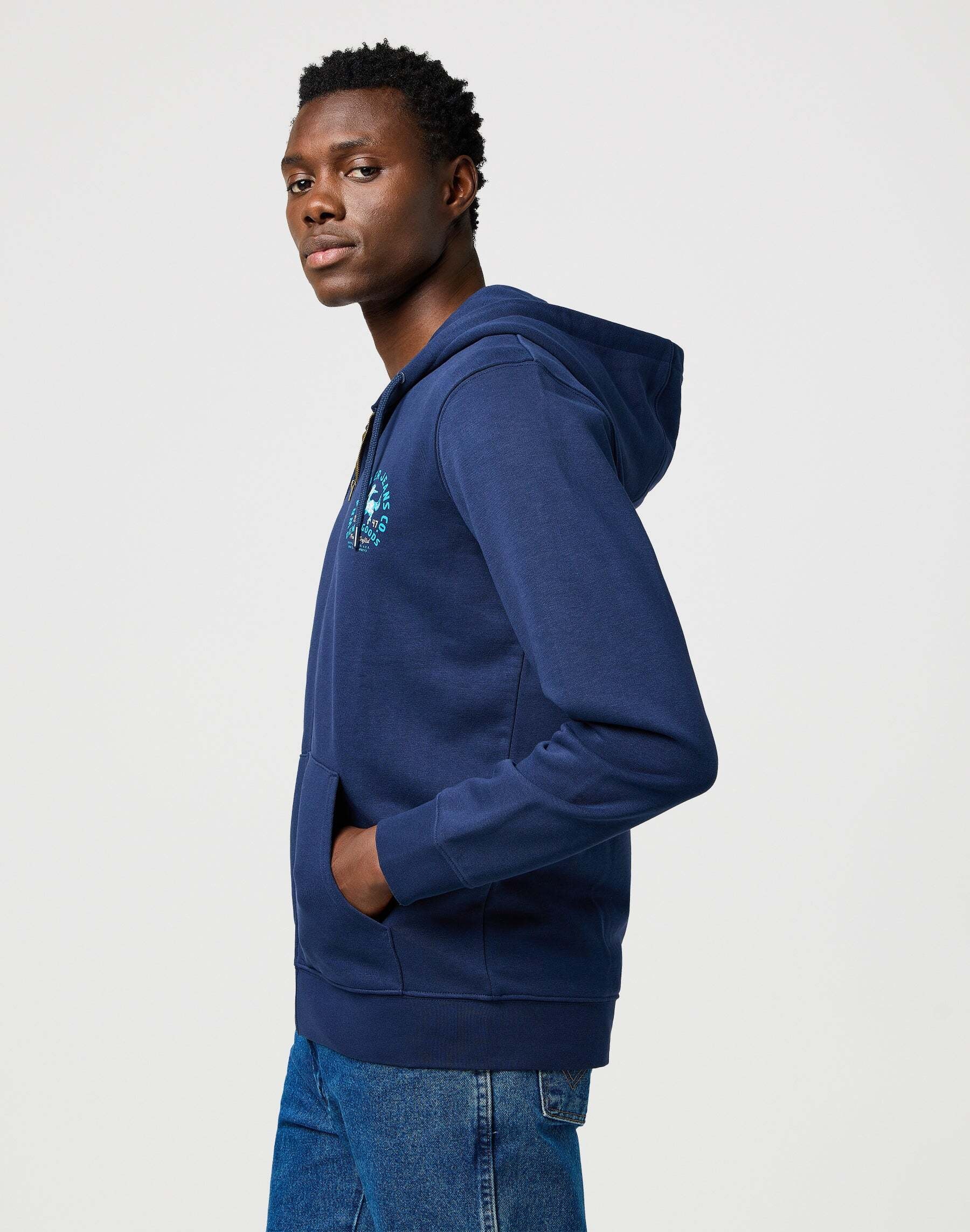Wrangler Sweatjacke »WRANGLER Sweatjacke Graphic Zip Hoodie«