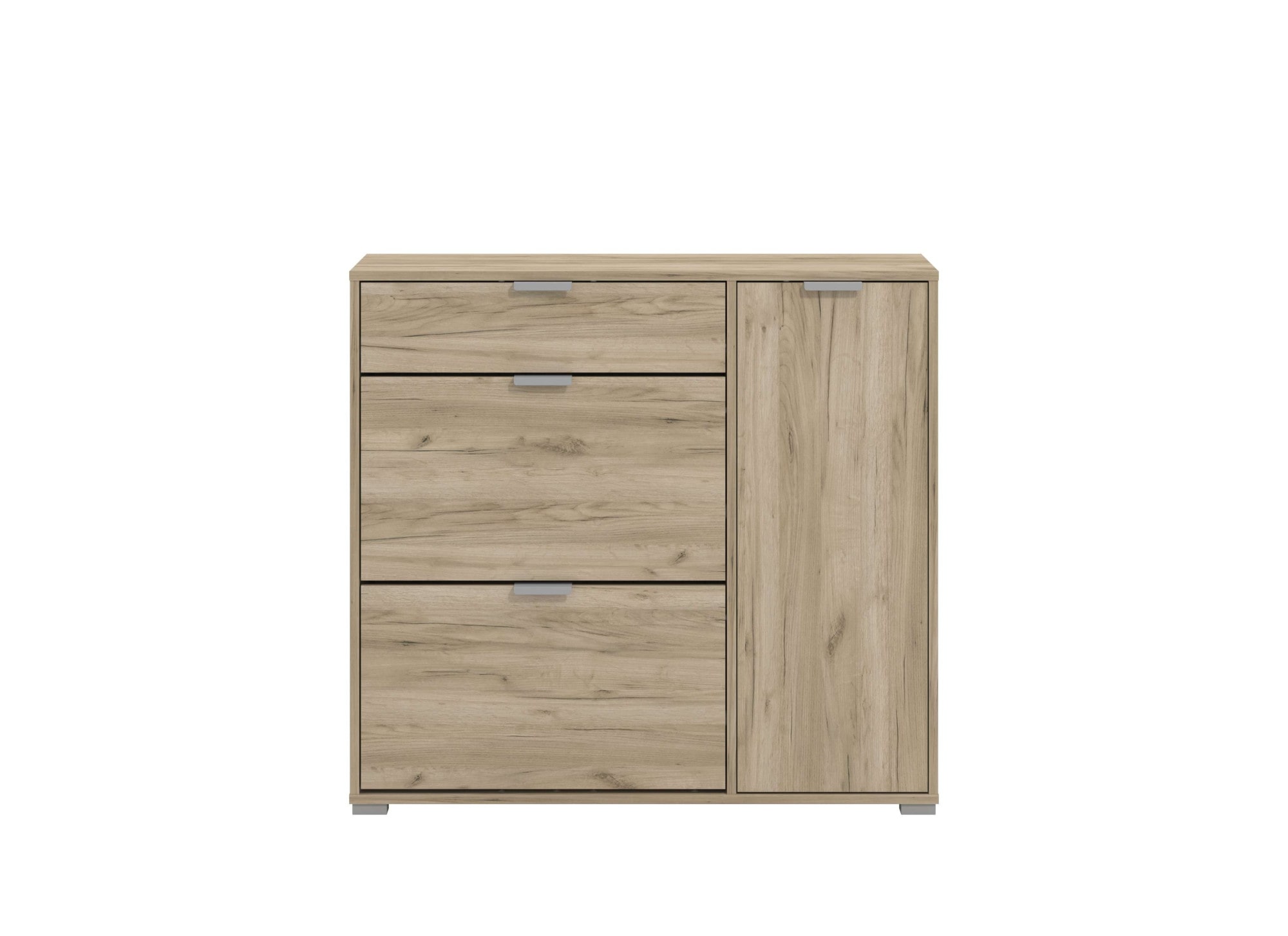 INOSIGN Schuhschrank »Arco 2, Schuhkommode, Schuhregal, Breite 102 cm« 2 Klappen mit Doppelschuhtrommeln, mit Schublade, in modernen Farben