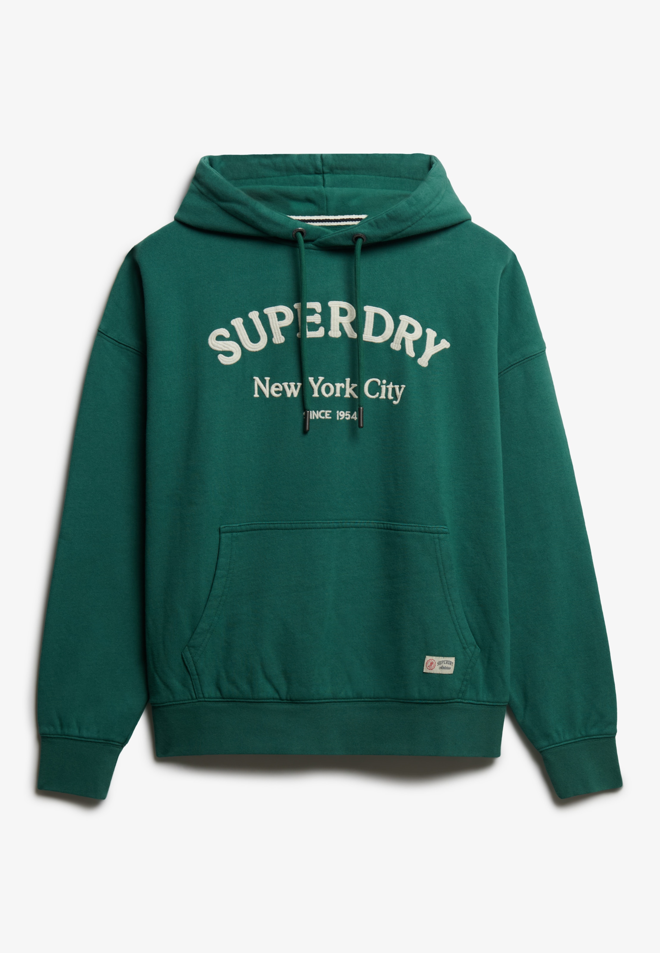 Superdry Kapuzensweatshirt »Luxe Casual Emb Relaxed Hood«, Baumwolle, oversize
