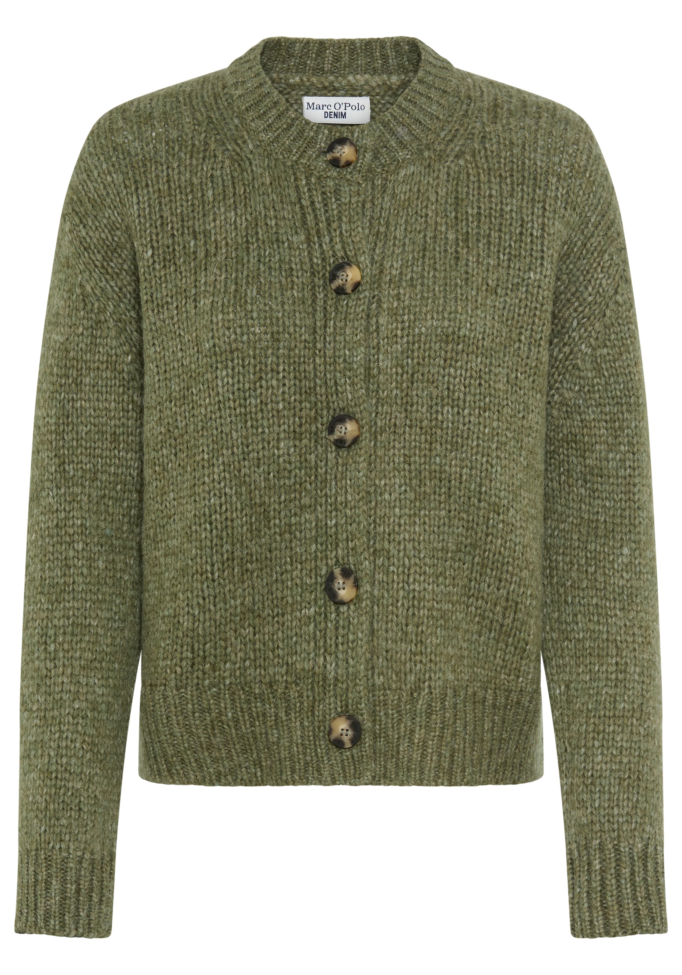 Marc O'Polo DENIM Cardigan »relaxed« aus kuschligem Schurwolle-Alpakawolle-Mix